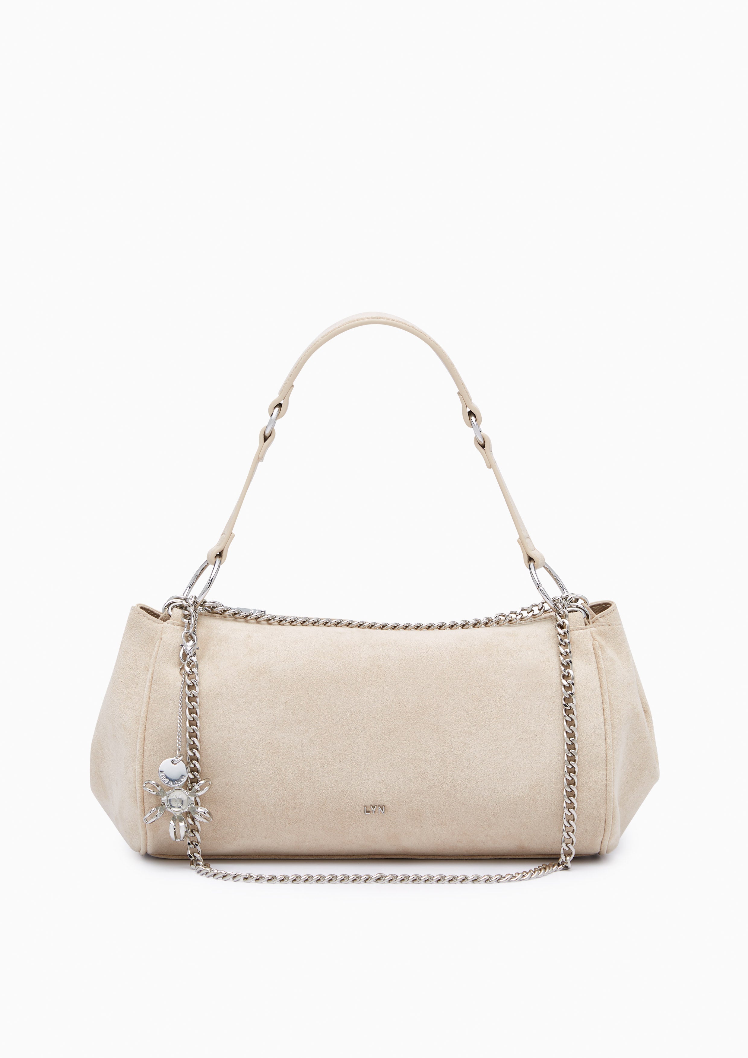 Pista M Shoulder Bag - Light Beige