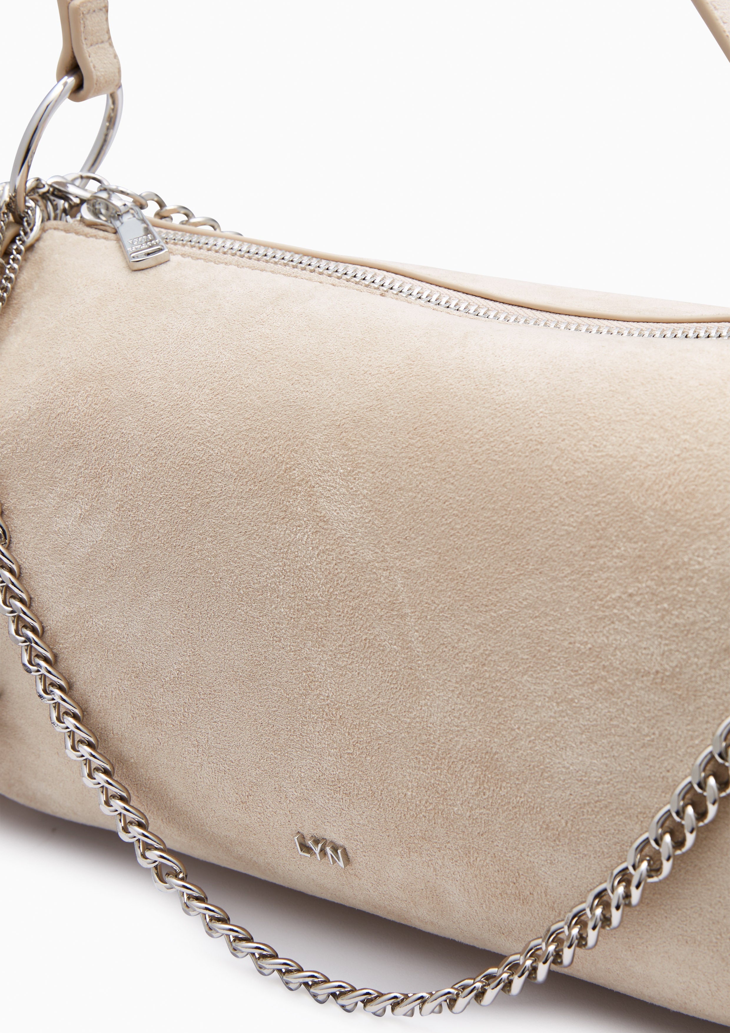Pista M Shoulder Bag - Light Beige