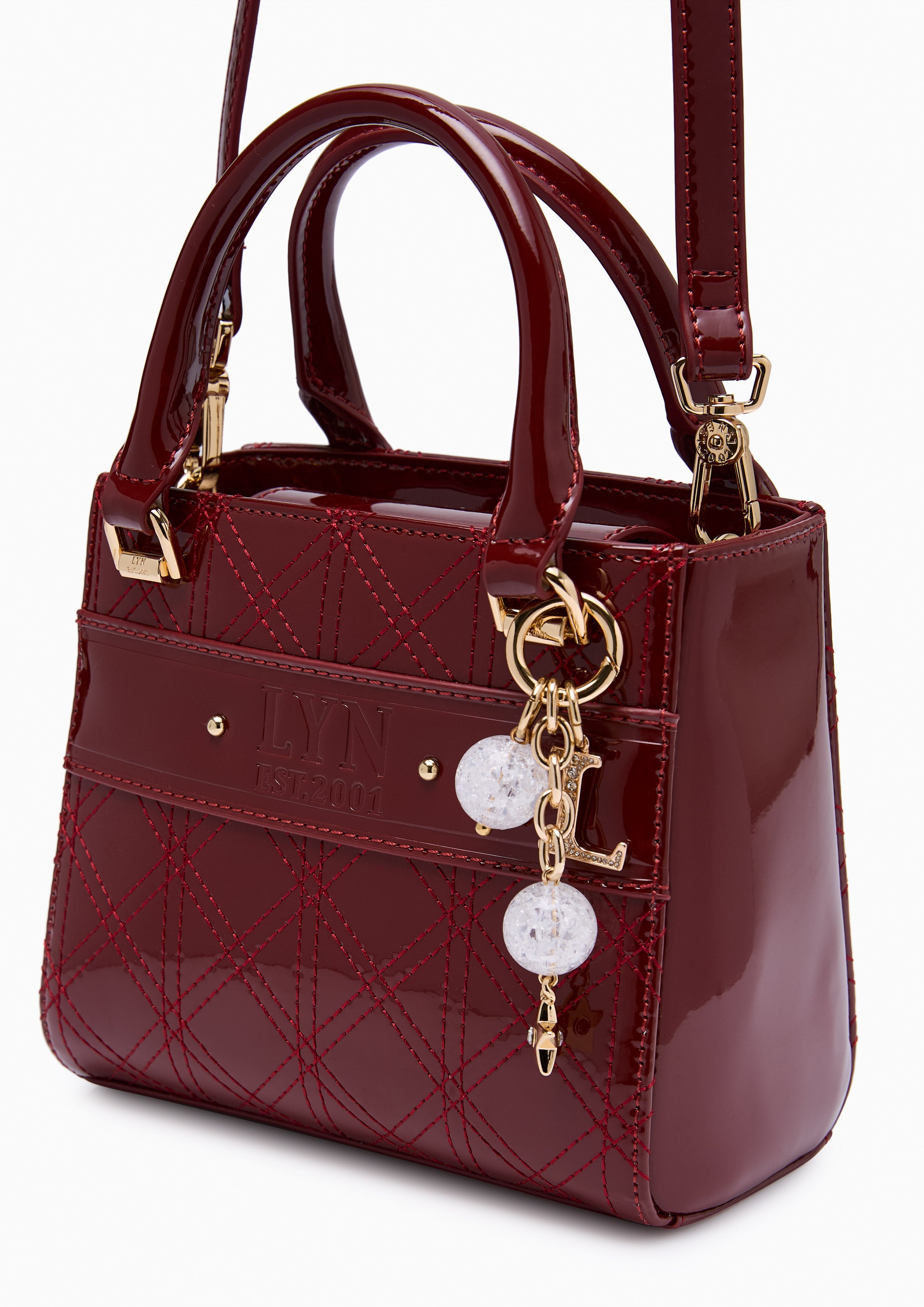 Sydney Ii Mini Top Handle Handbag - Dark Red