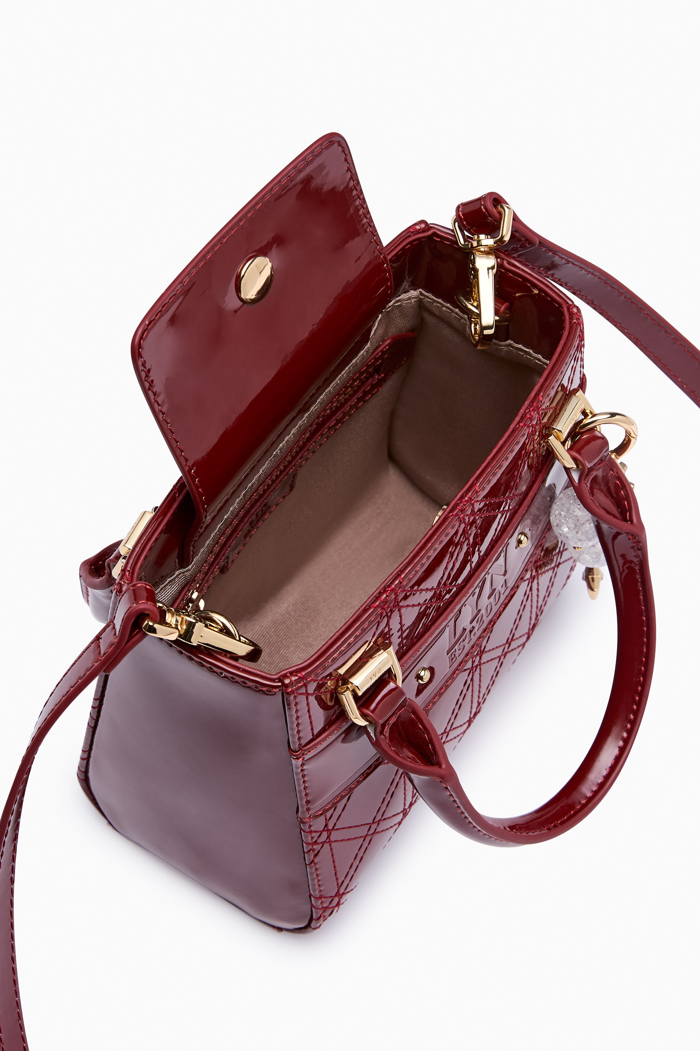 Sydney Ii Mini Top Handle Handbag - Dark Red