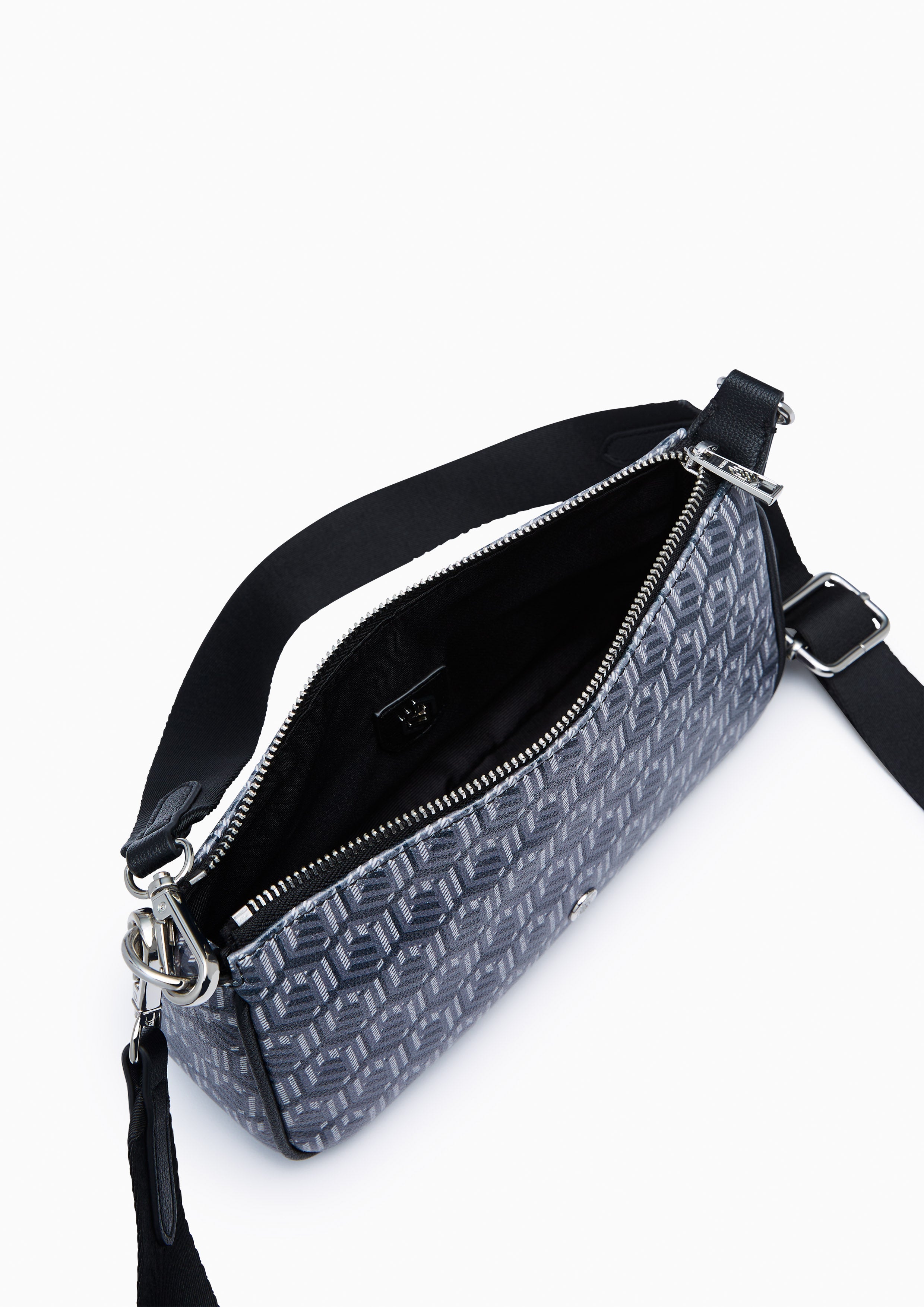 Zoll Infinite Zip Pouch Crossbody Bag - Printed Black