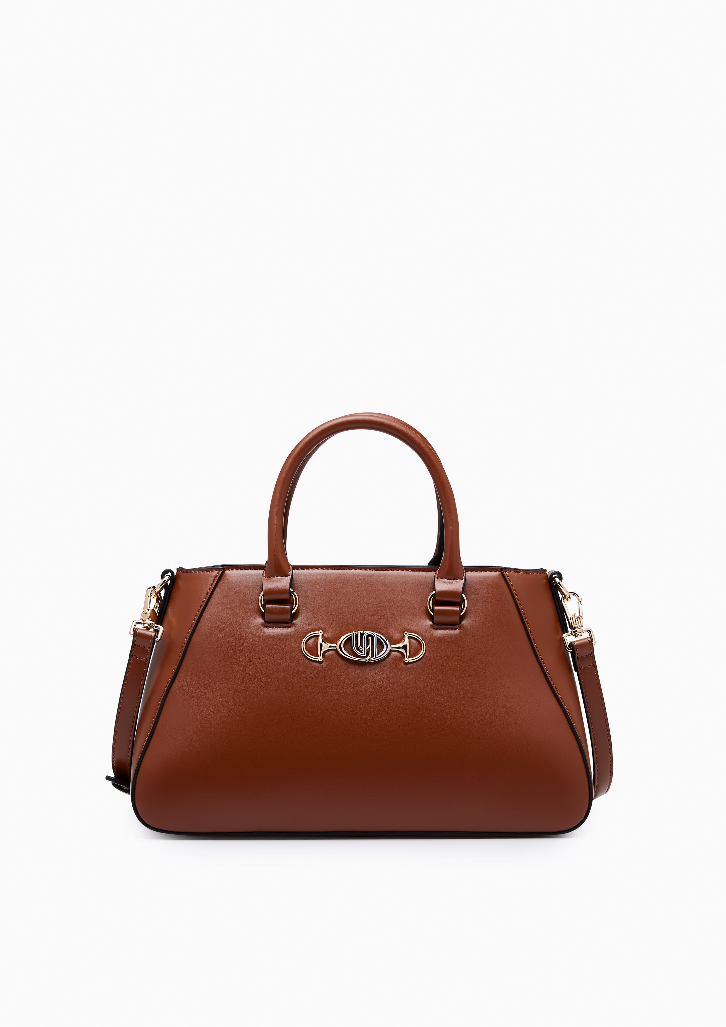 Irene Infinite Top Handle M Handbag - Brown