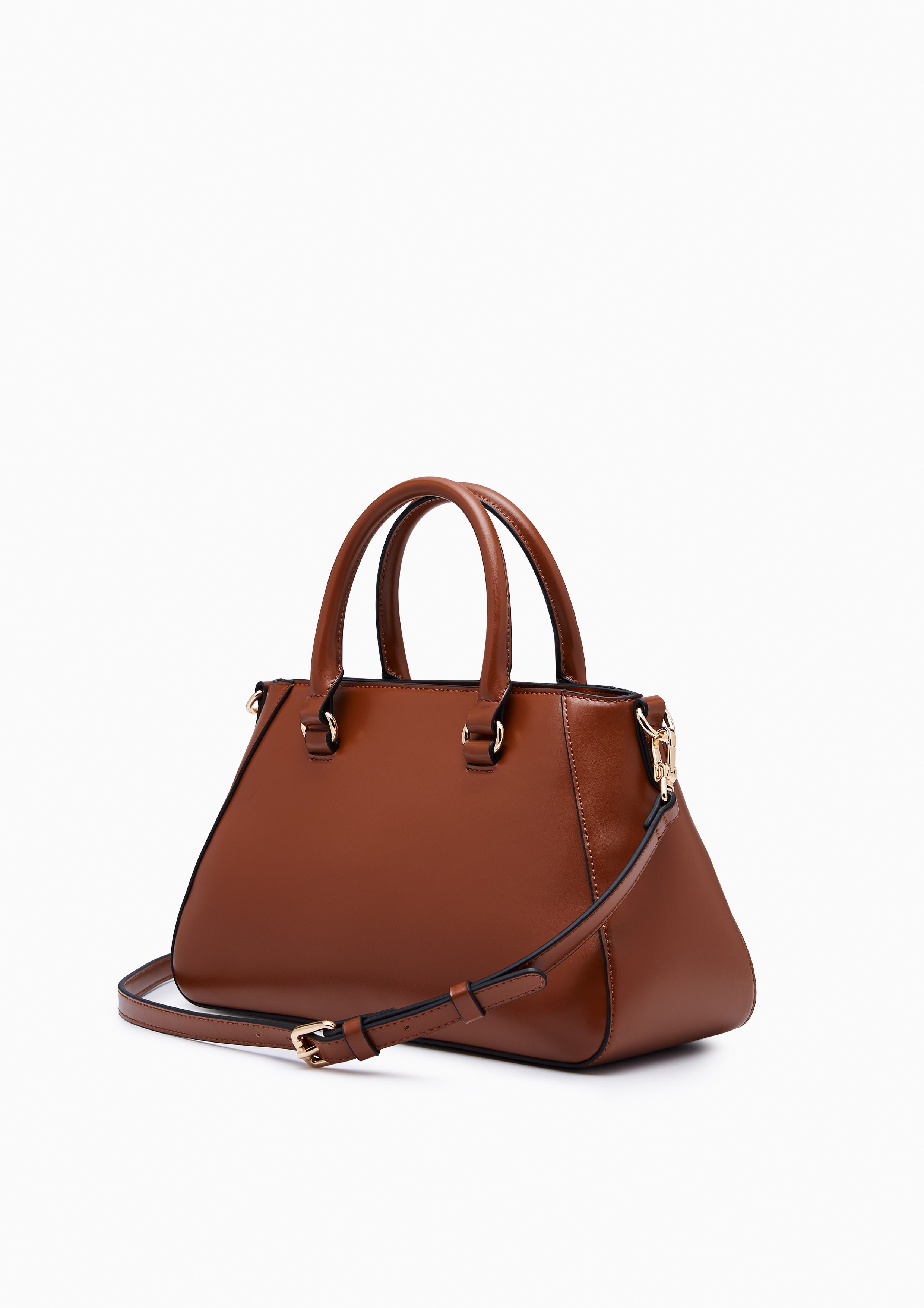 Irene Infinite Top Handle M Handbag - Brown