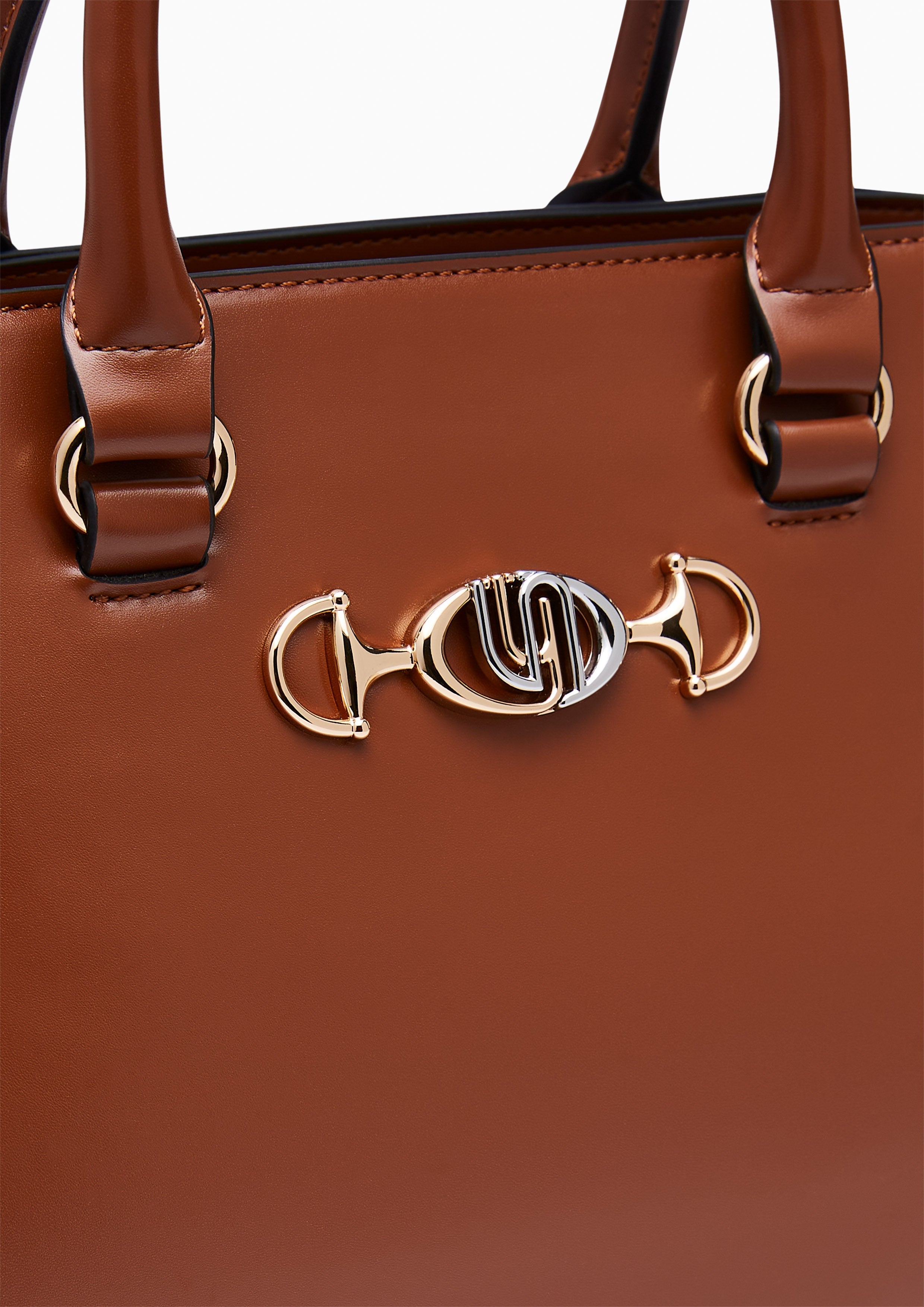 Irene Infinite Top Handle M Handbag - Brown