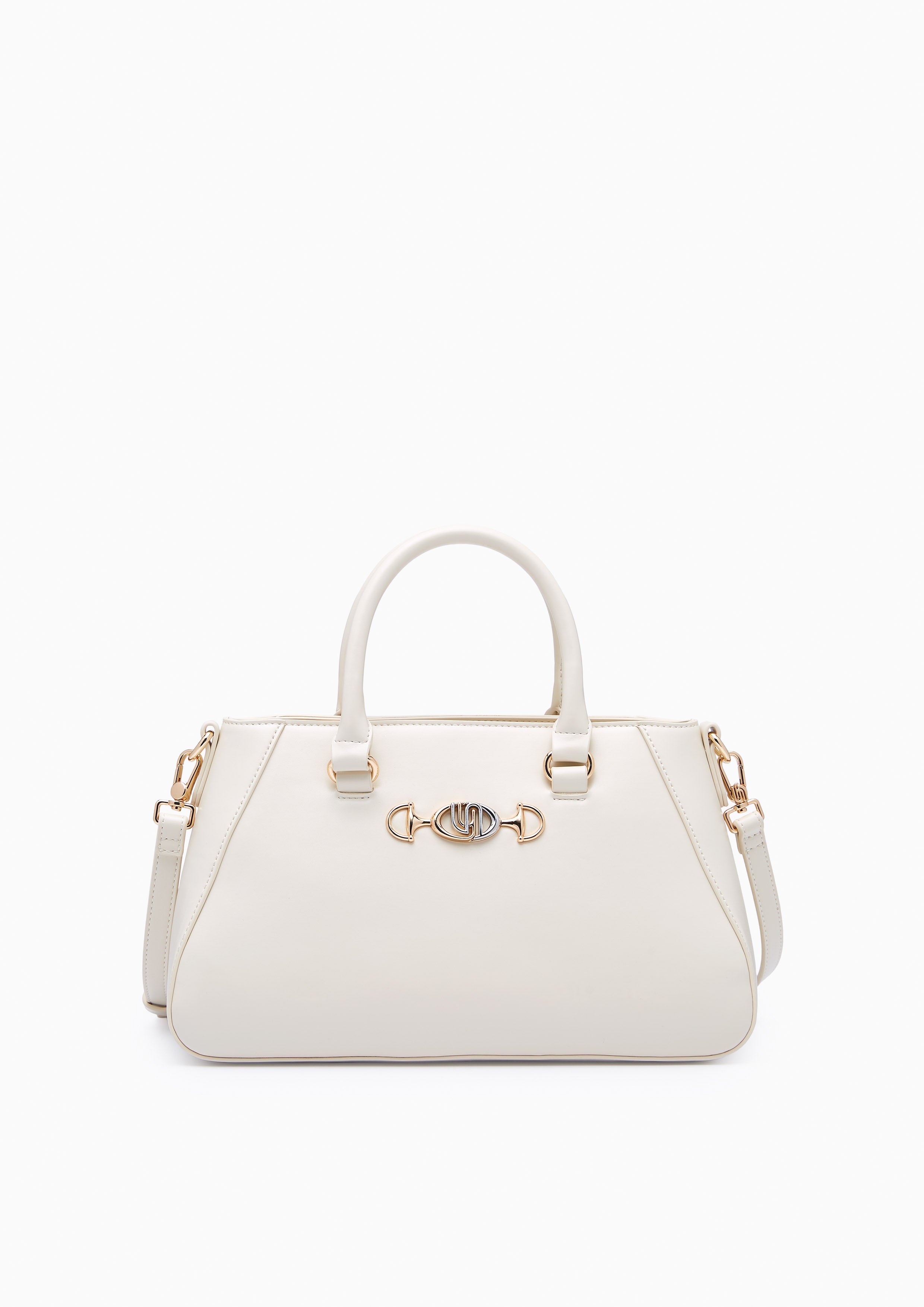 Irene Infinite Top Handle M Handbag - Ivory