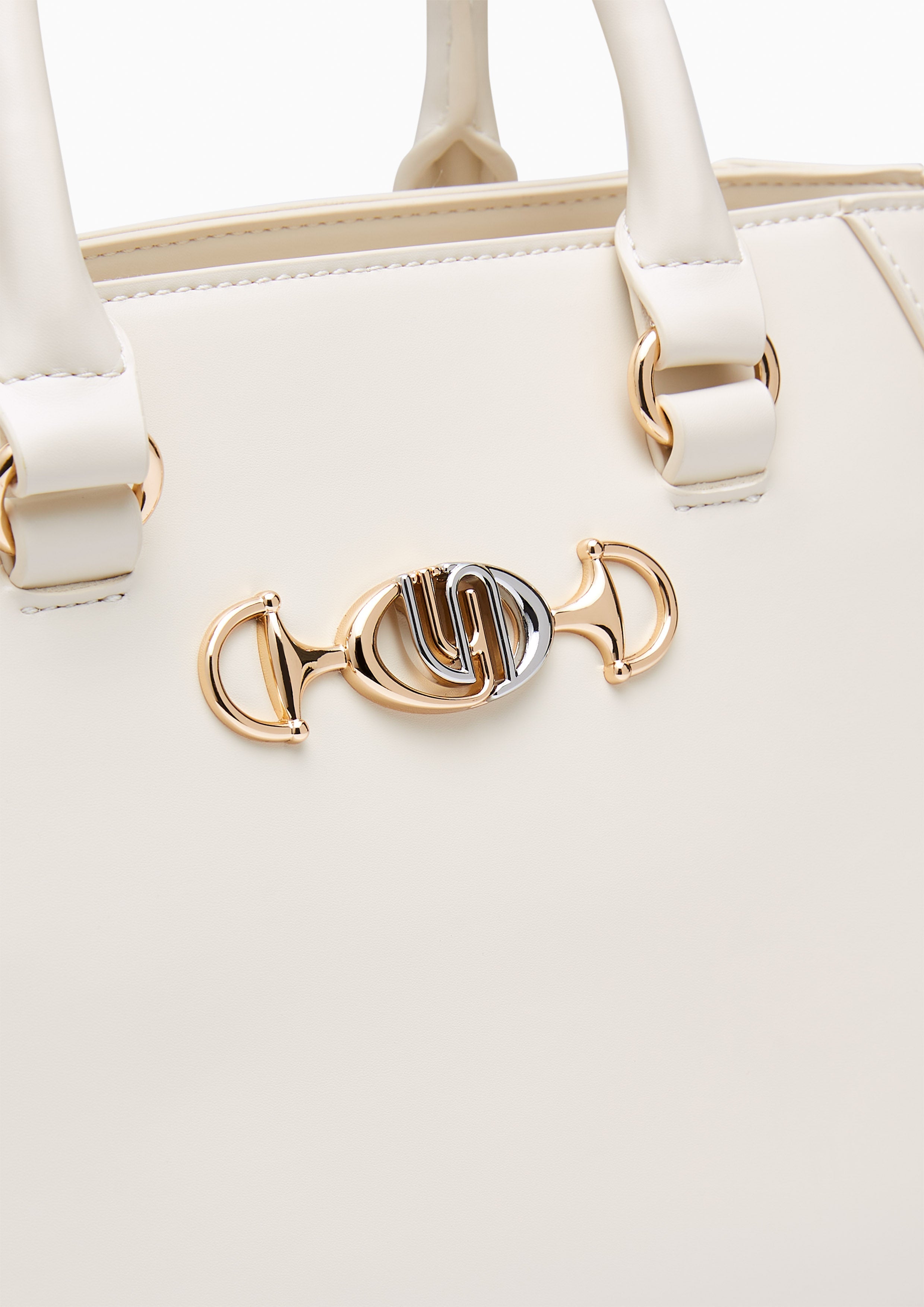 Irene Infinite Top Handle M Handbag - Ivory