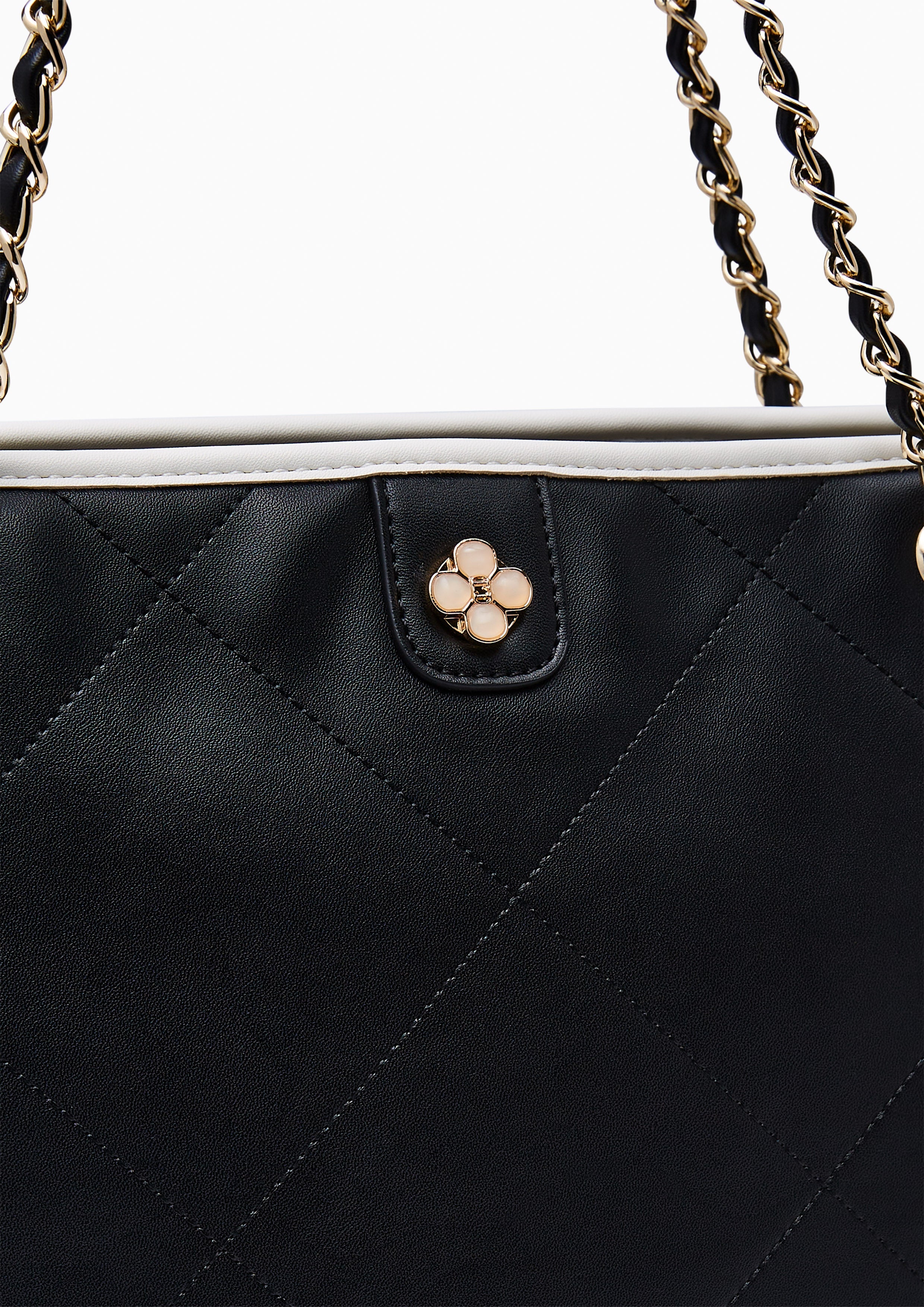 Pottie M Tote Bag- Black