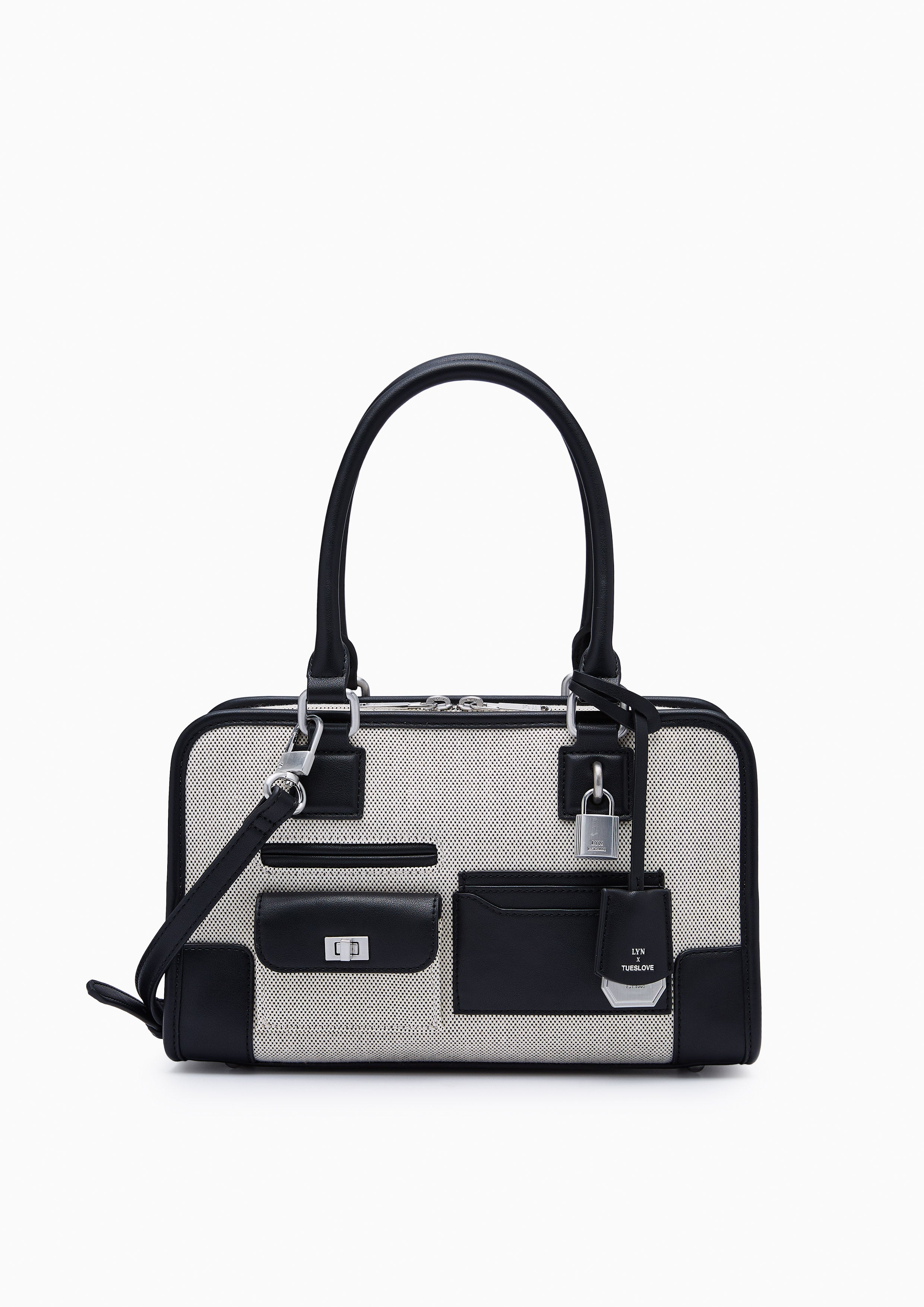 Tueslove Canvas S Tote Bag - Black