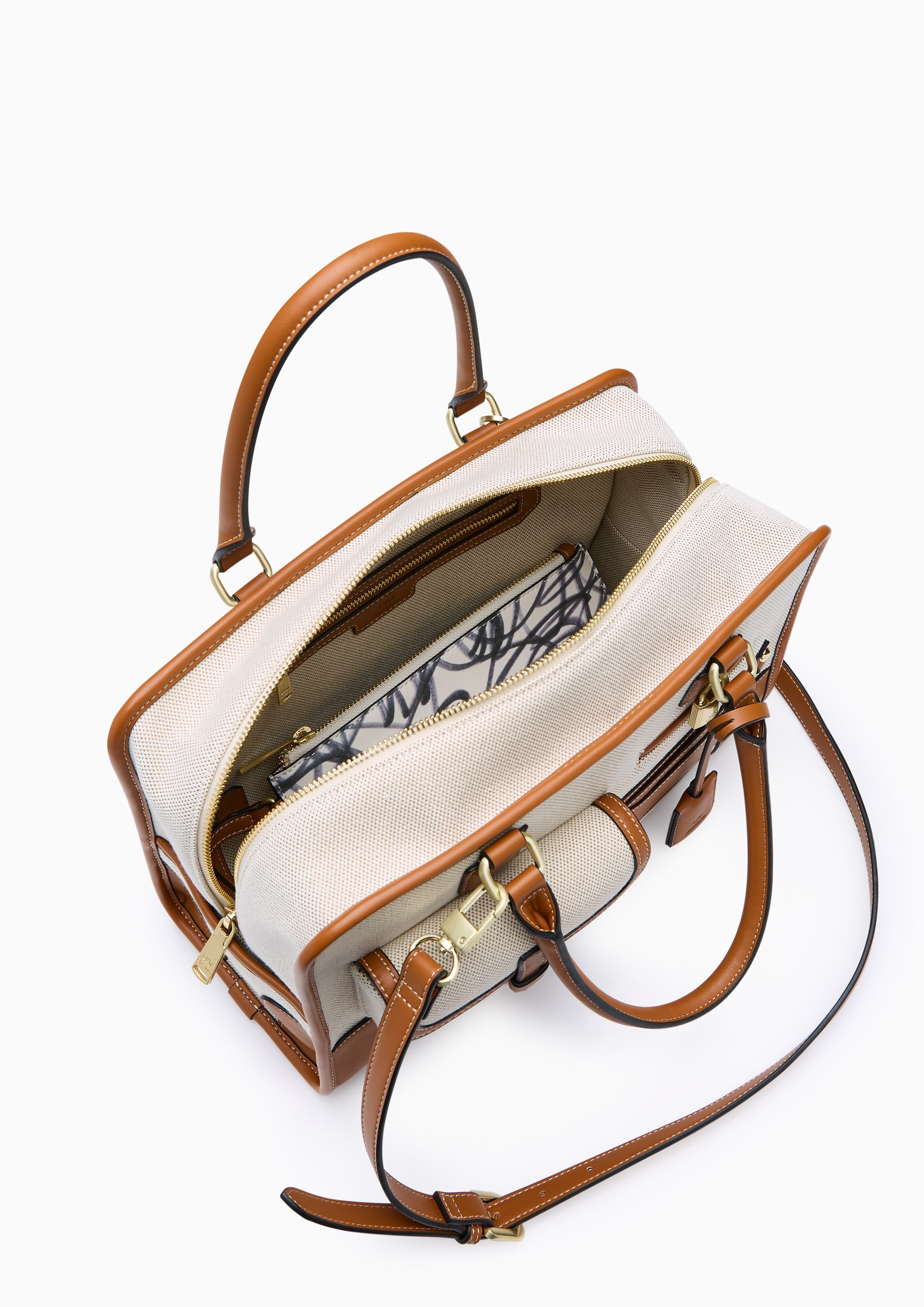 Tueslove Canvas M Tote Bag - Brown