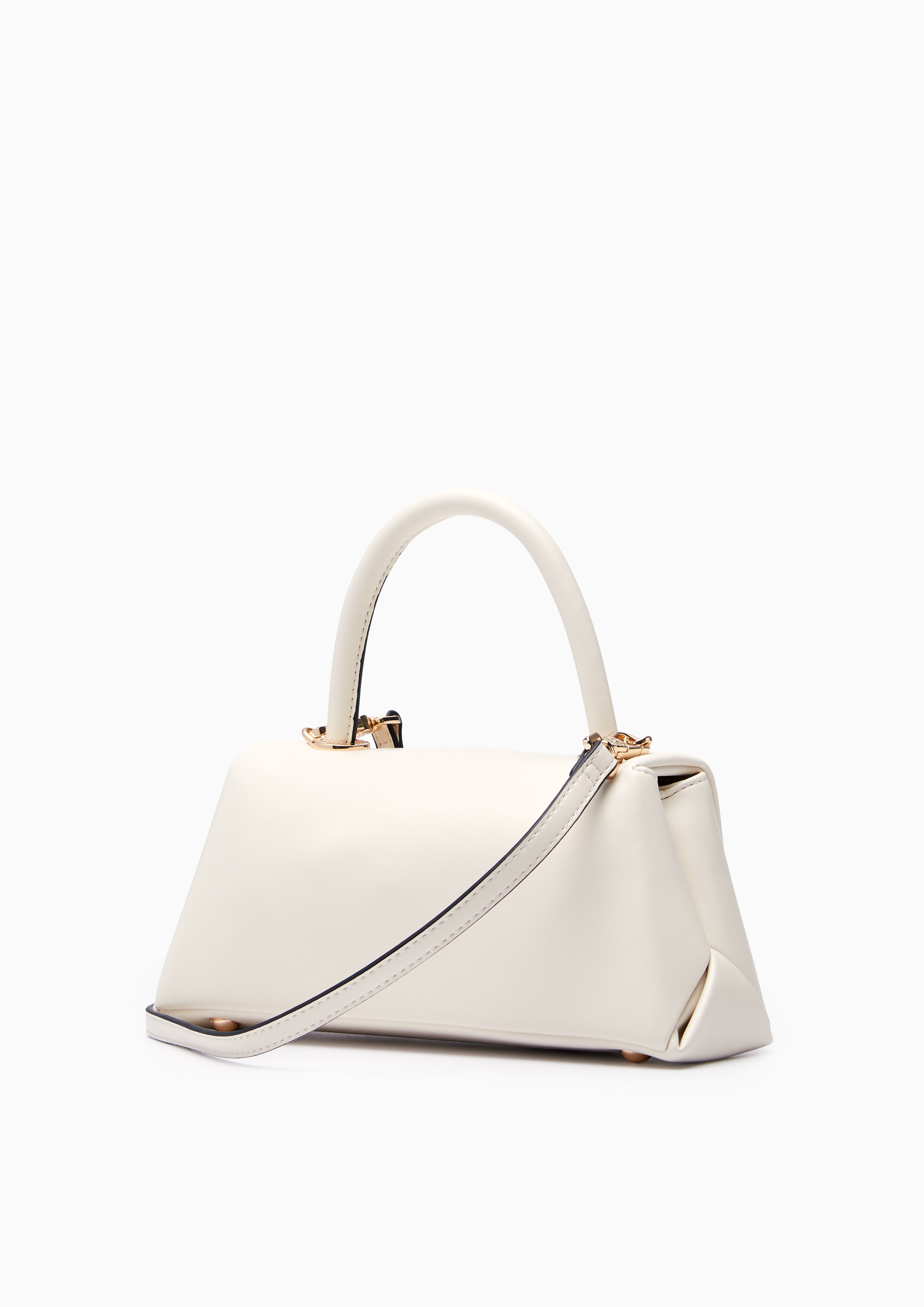 Berlyn Top Handle Handbag - Light Beige
