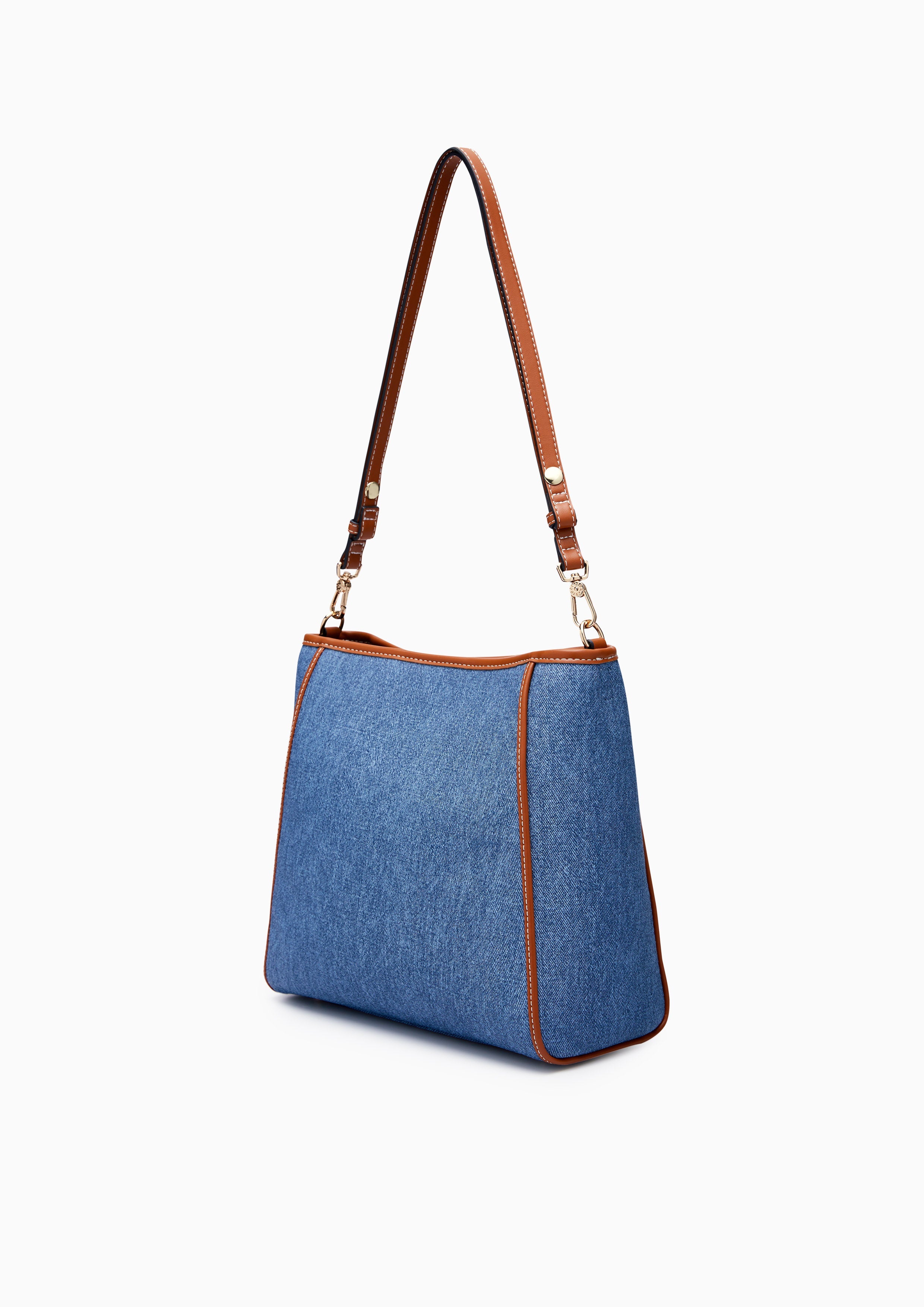 Berlyn L Shoulder Bag - Blue Variation 2