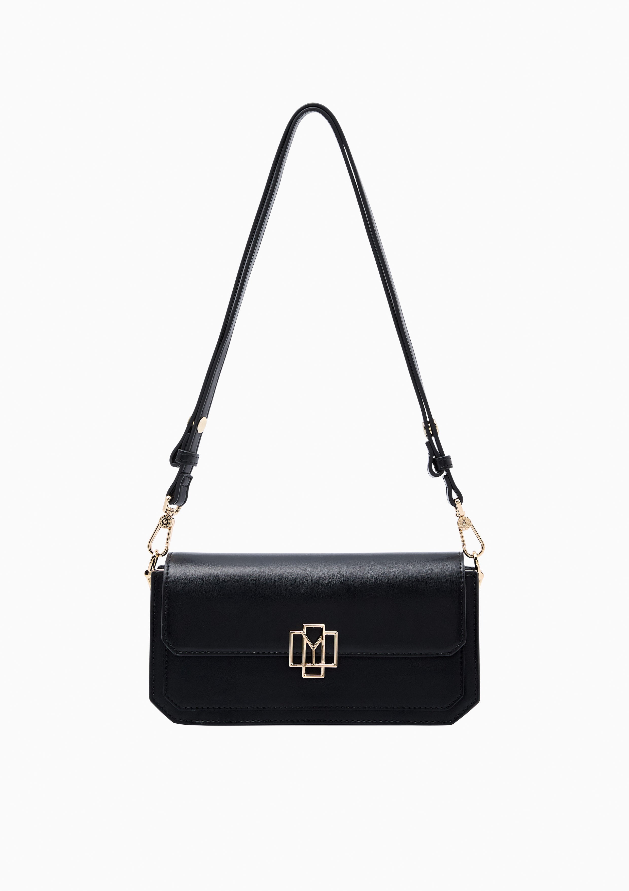 Berlyn  Crossbody Bag - Black