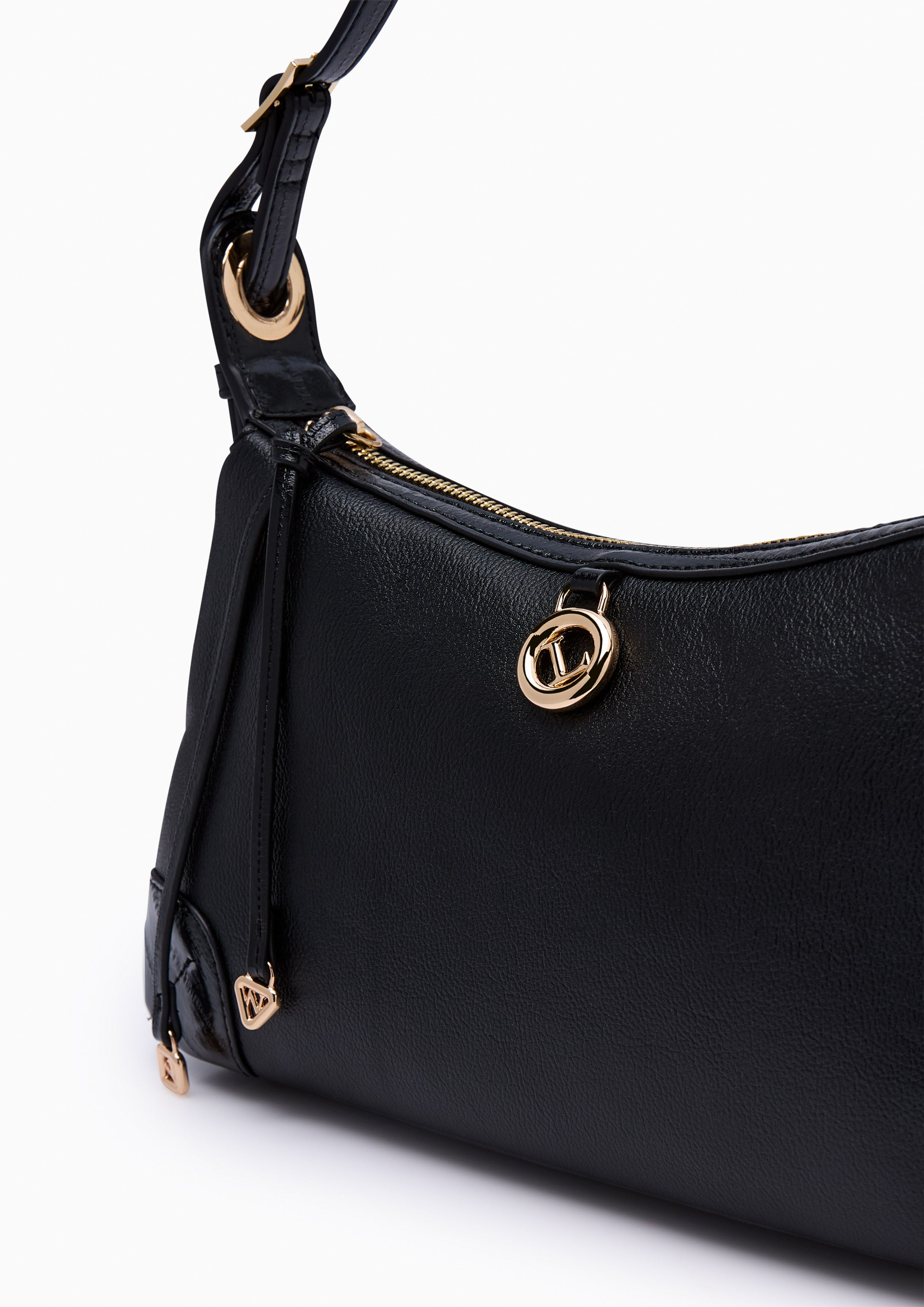 Ringo  M Shoulder Bag - Black