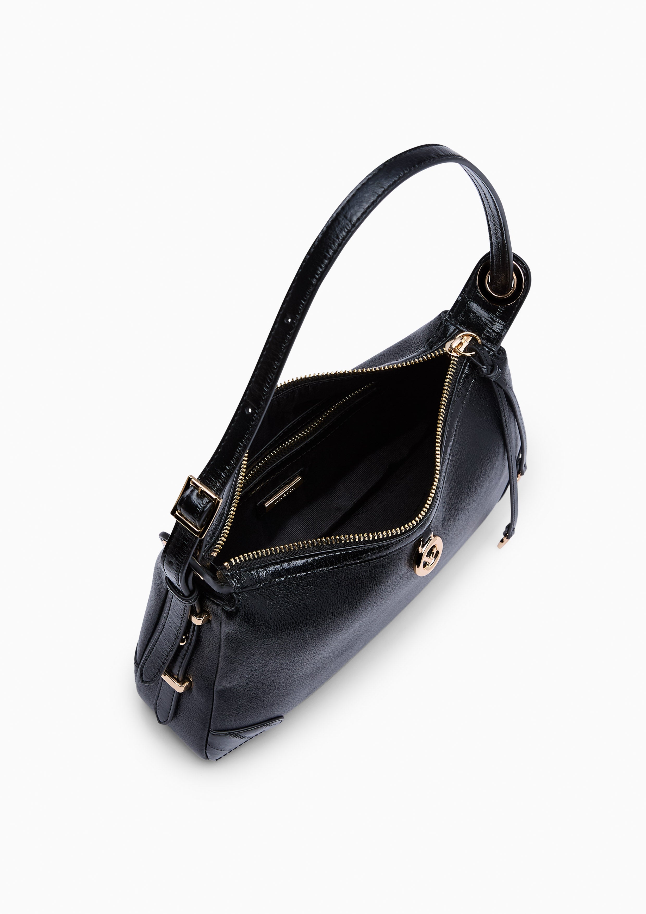 Ringo  M Shoulder Bag - Black