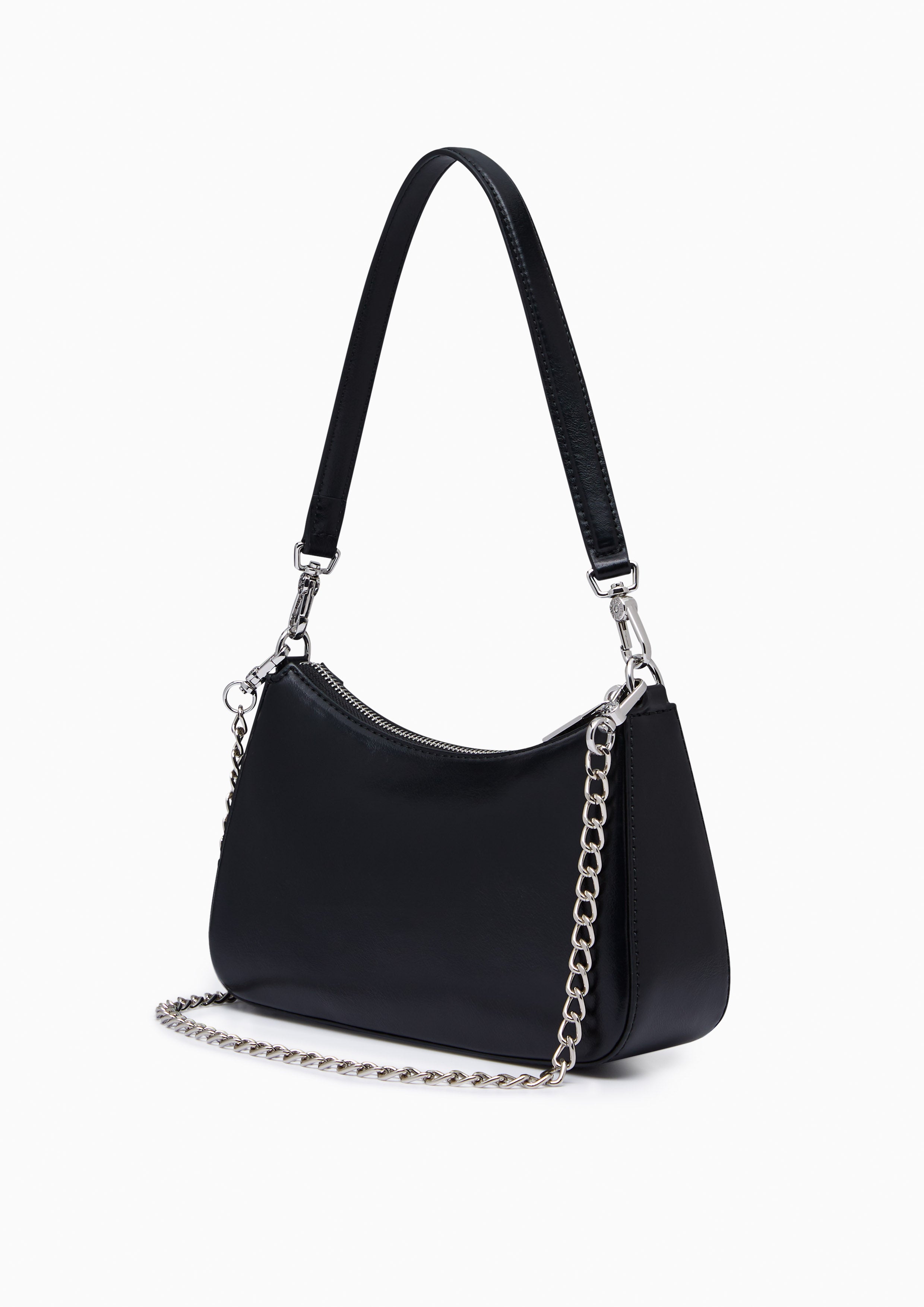 Tricia Avant Crystal Shoulder Bag - Black