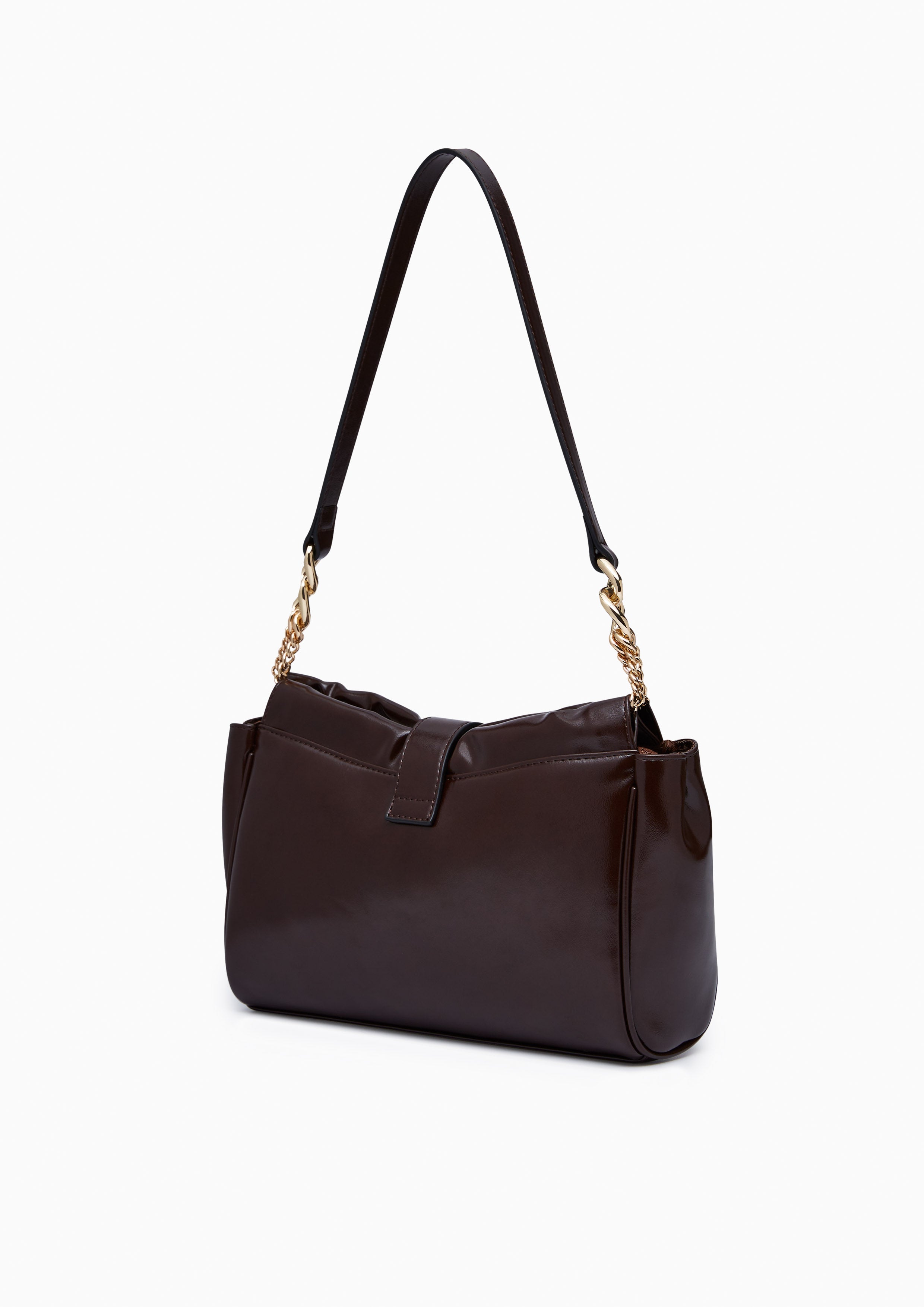 Sedara S Shoulder Bag - Dark Brown