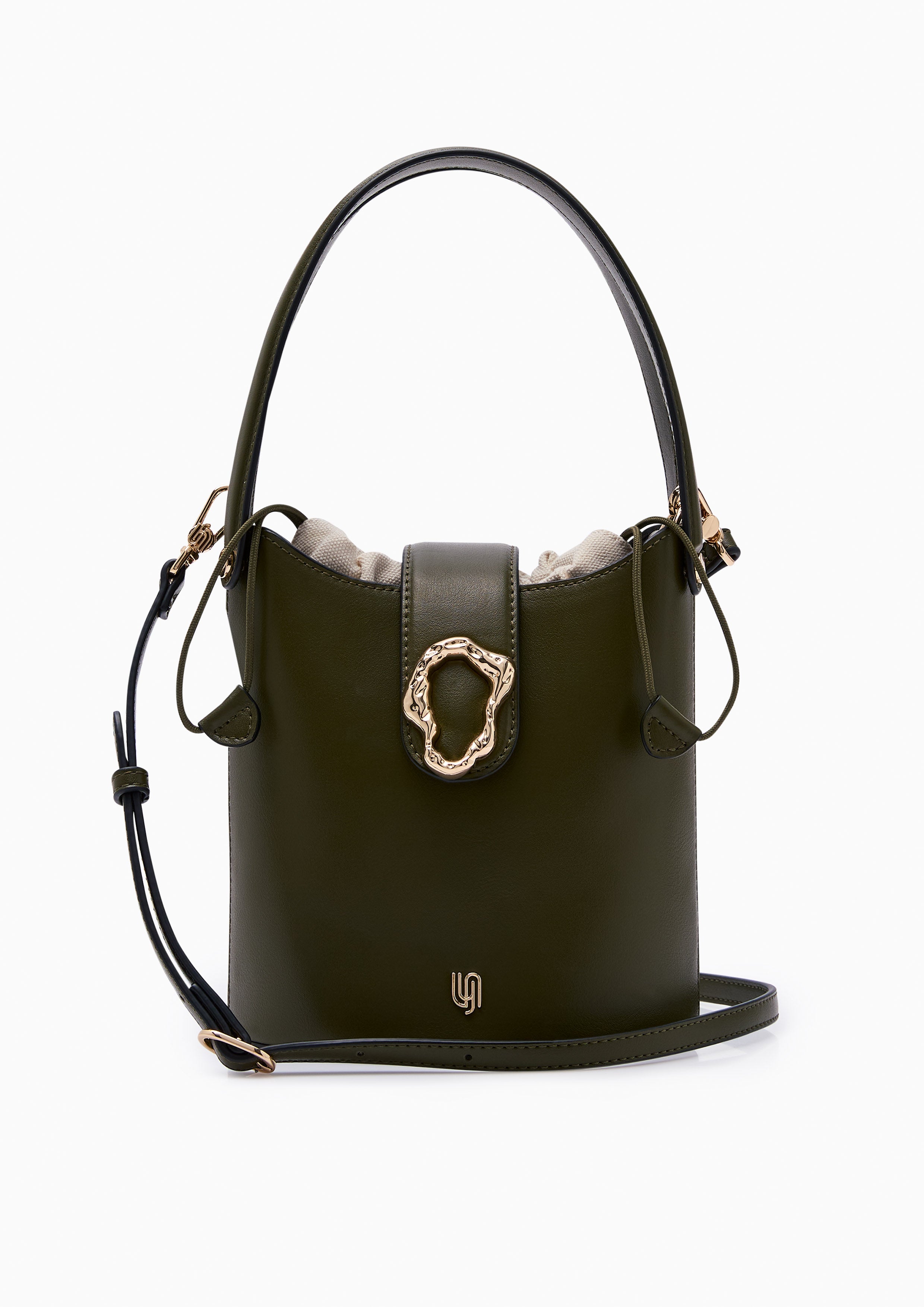 Vary Infinite  Bucket Bag - Dark Green