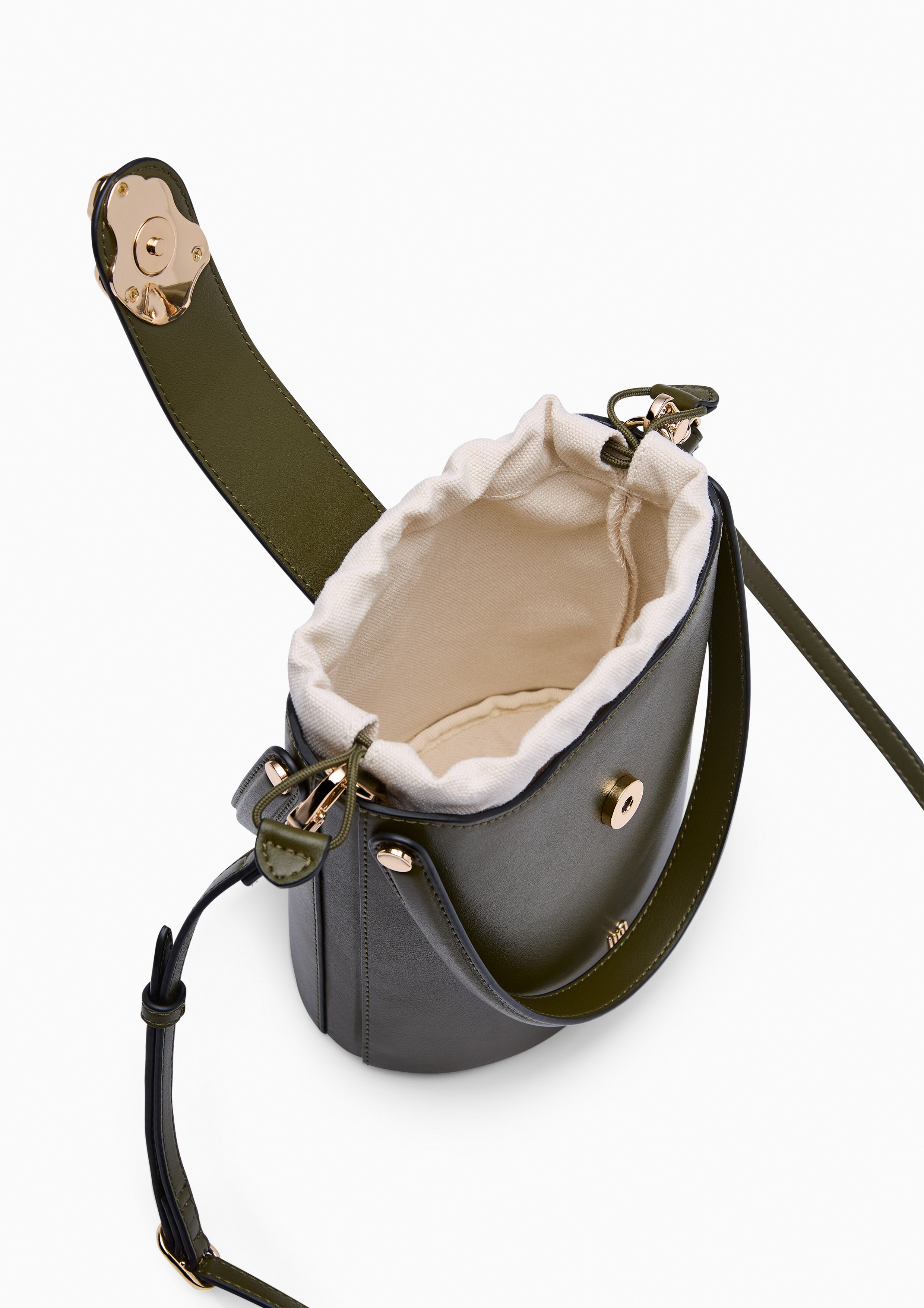 Vary Infinite  Bucket Bag - Dark Green