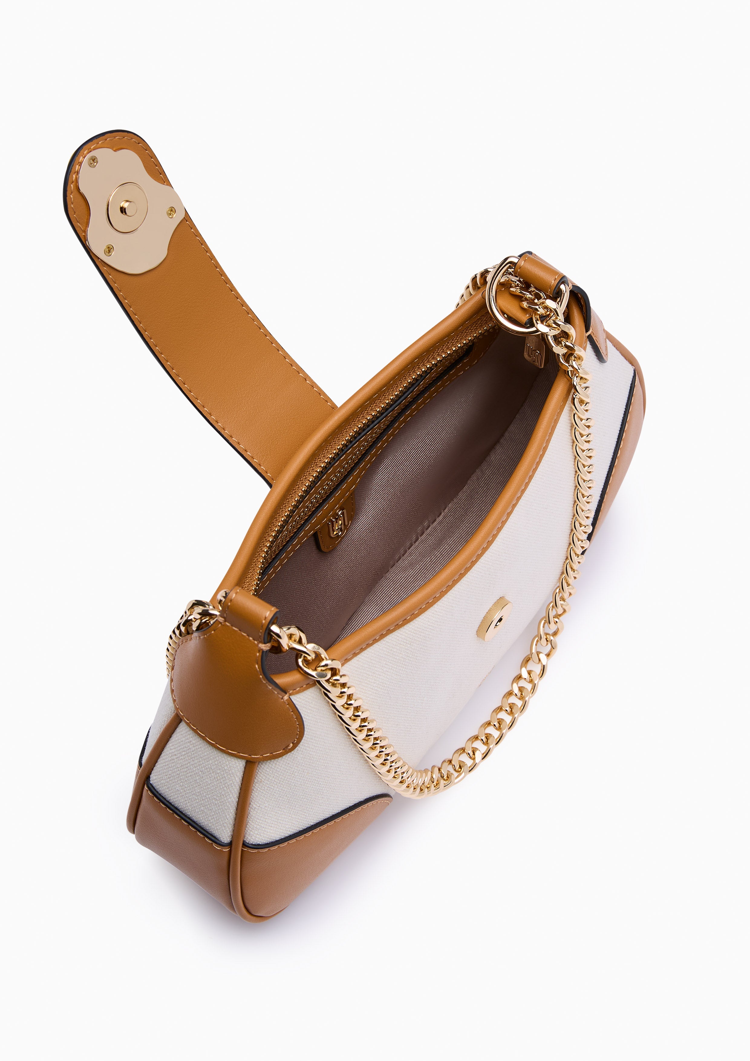 Vary Canvas Infinite  Shoulder Bag - Brown