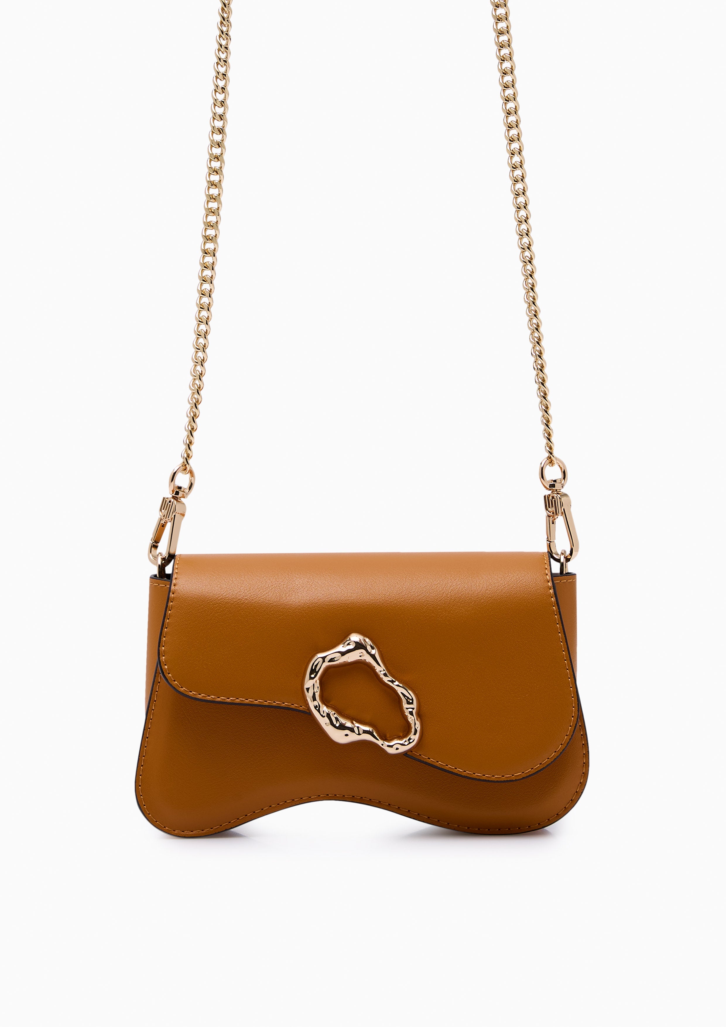 Vary Infinite Mini  Crossbody Bag - Brown