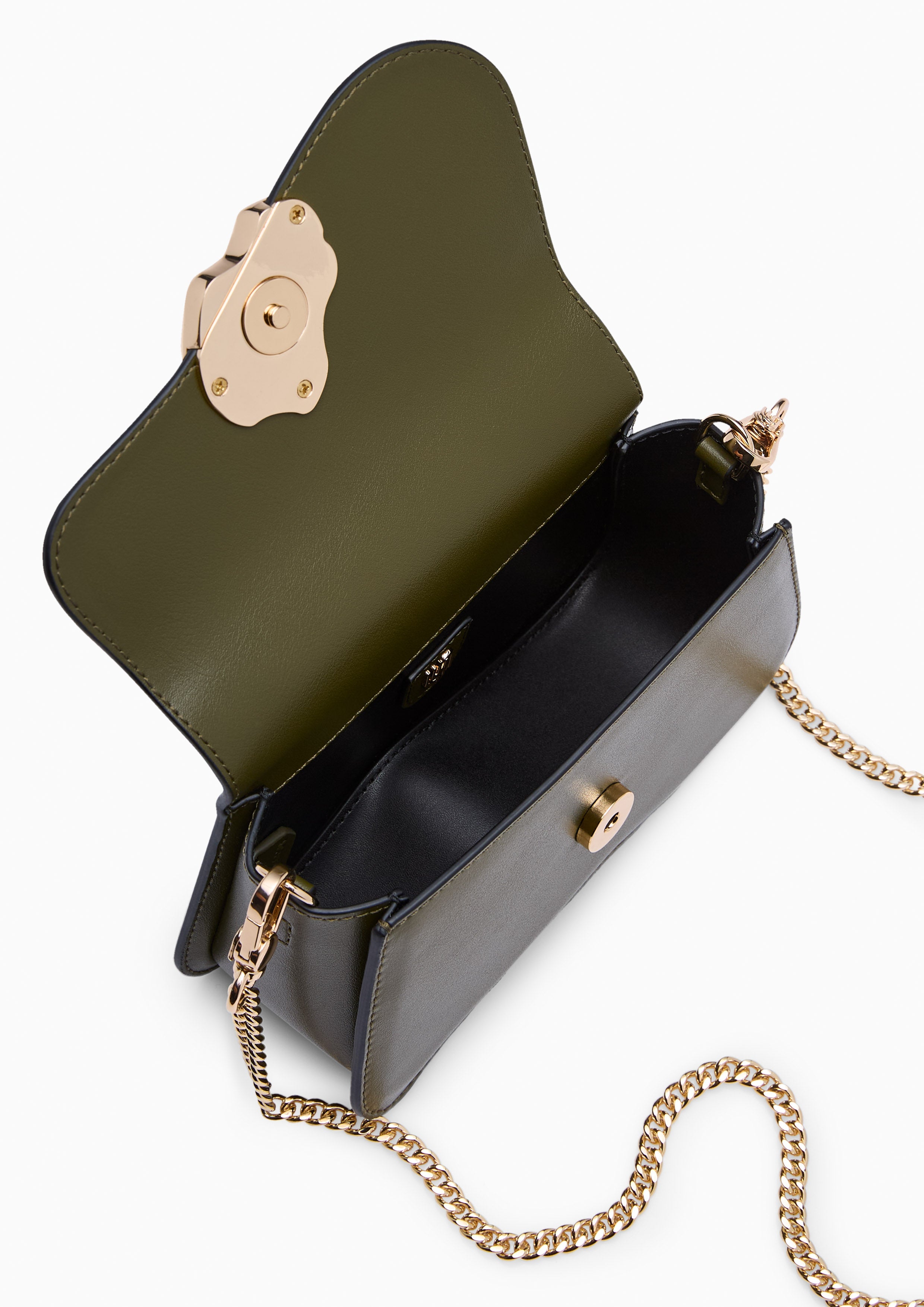 Vary Infinite Mini  Crossbody Bag - Dark Green