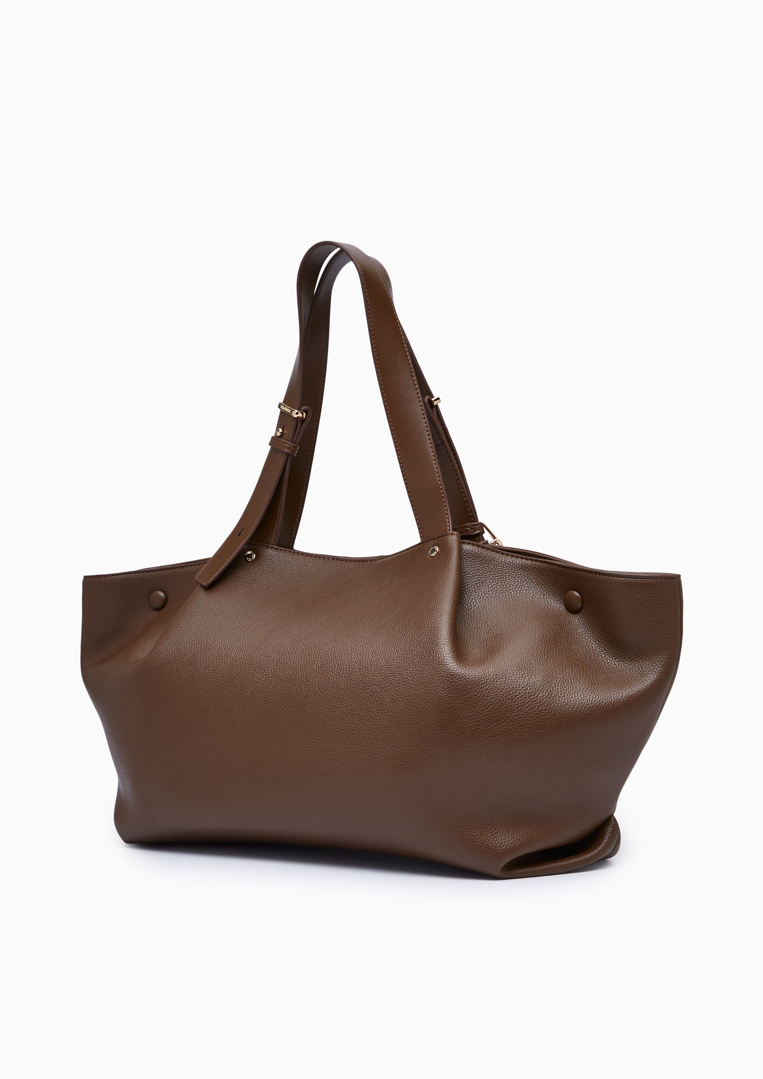 Malindi Large Shoulder Bag - Dark Brown