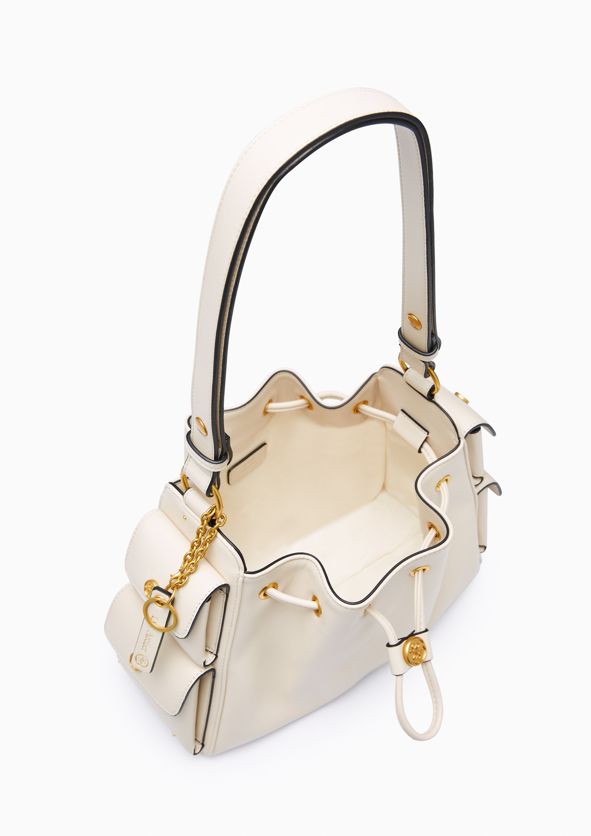 Atelier M Bucket Bag - Light Beige