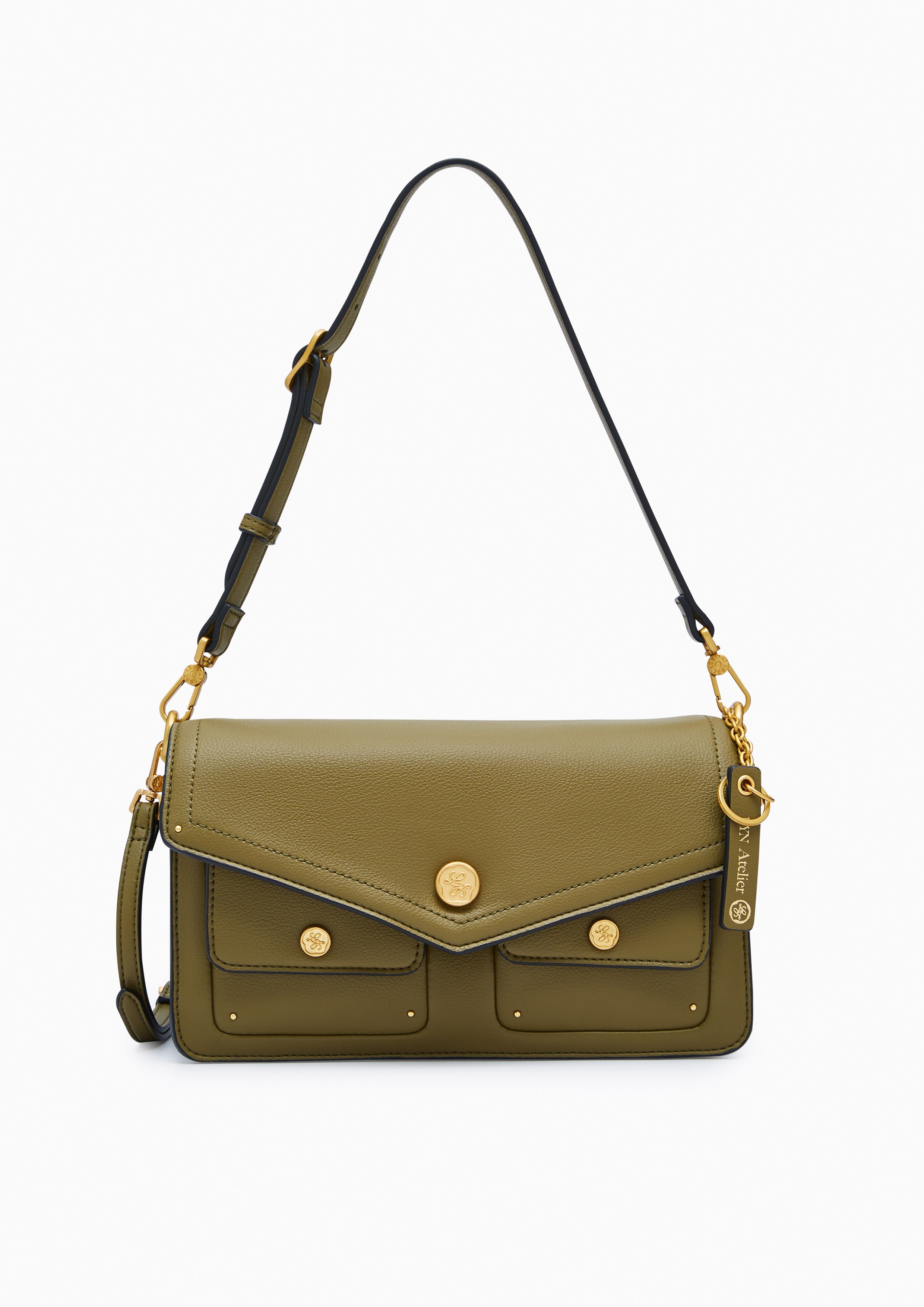 Atelier M Shoulder Bag - Dark Green