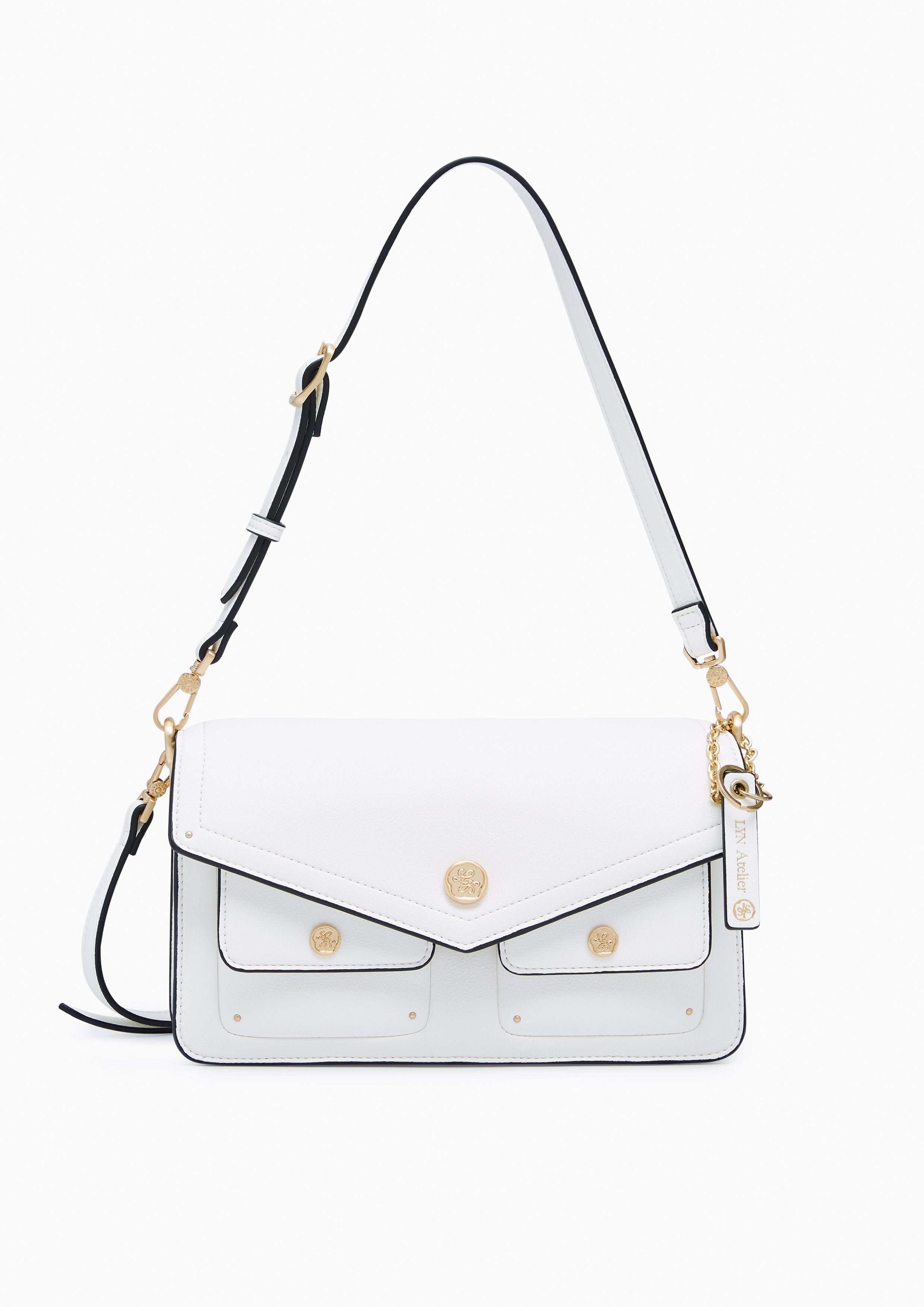 Atelier M Shoulder Bag - White