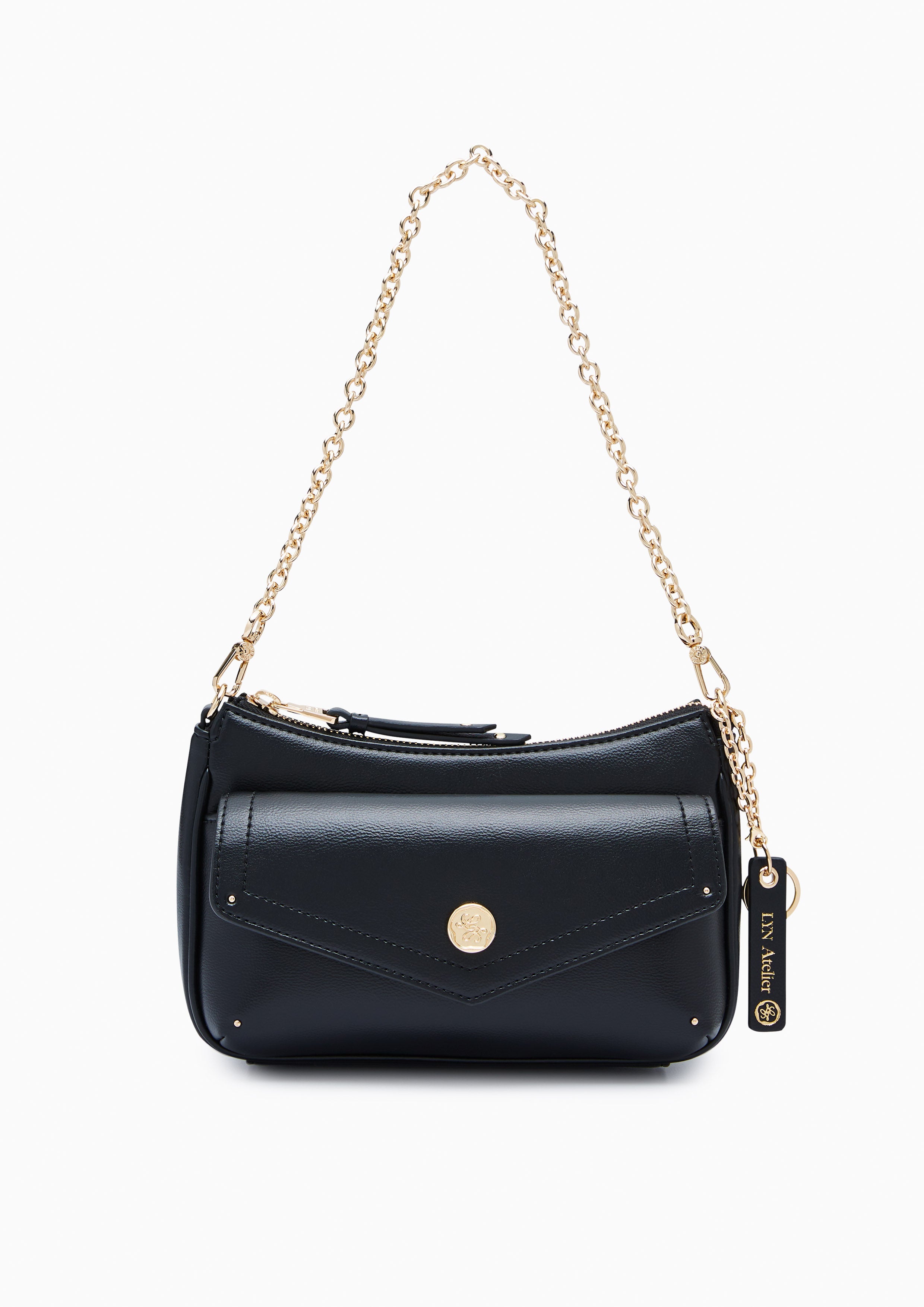 Atelier S Shoulder Bag - Black