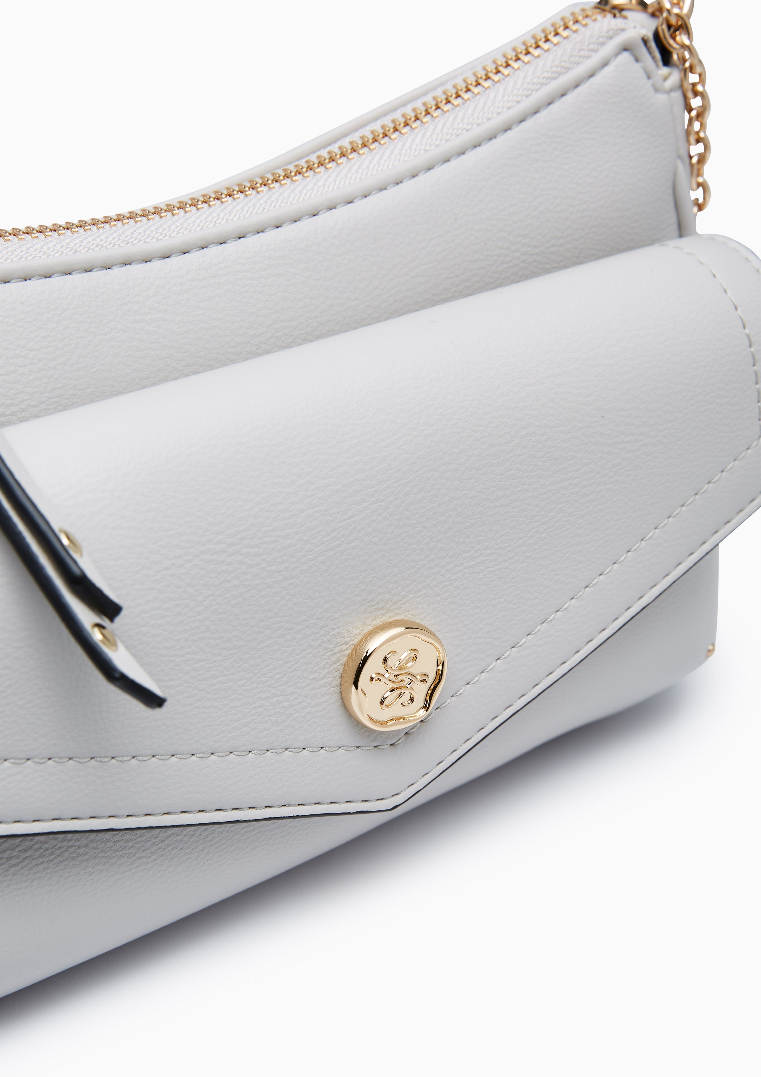 Atelier S Shoulder Bag - Light Grey