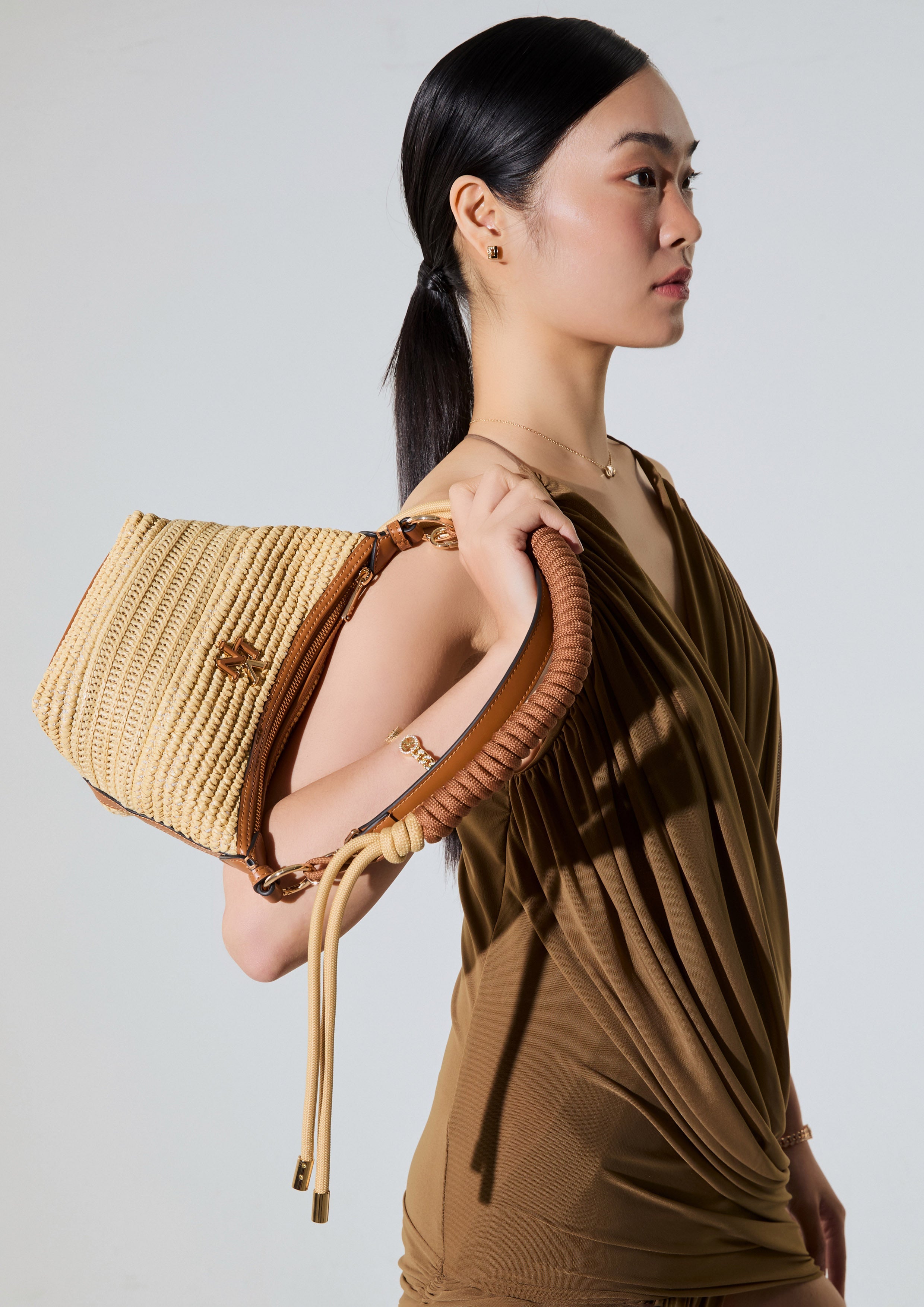 Marena  S Shoulder Bag - Biege Variation 2