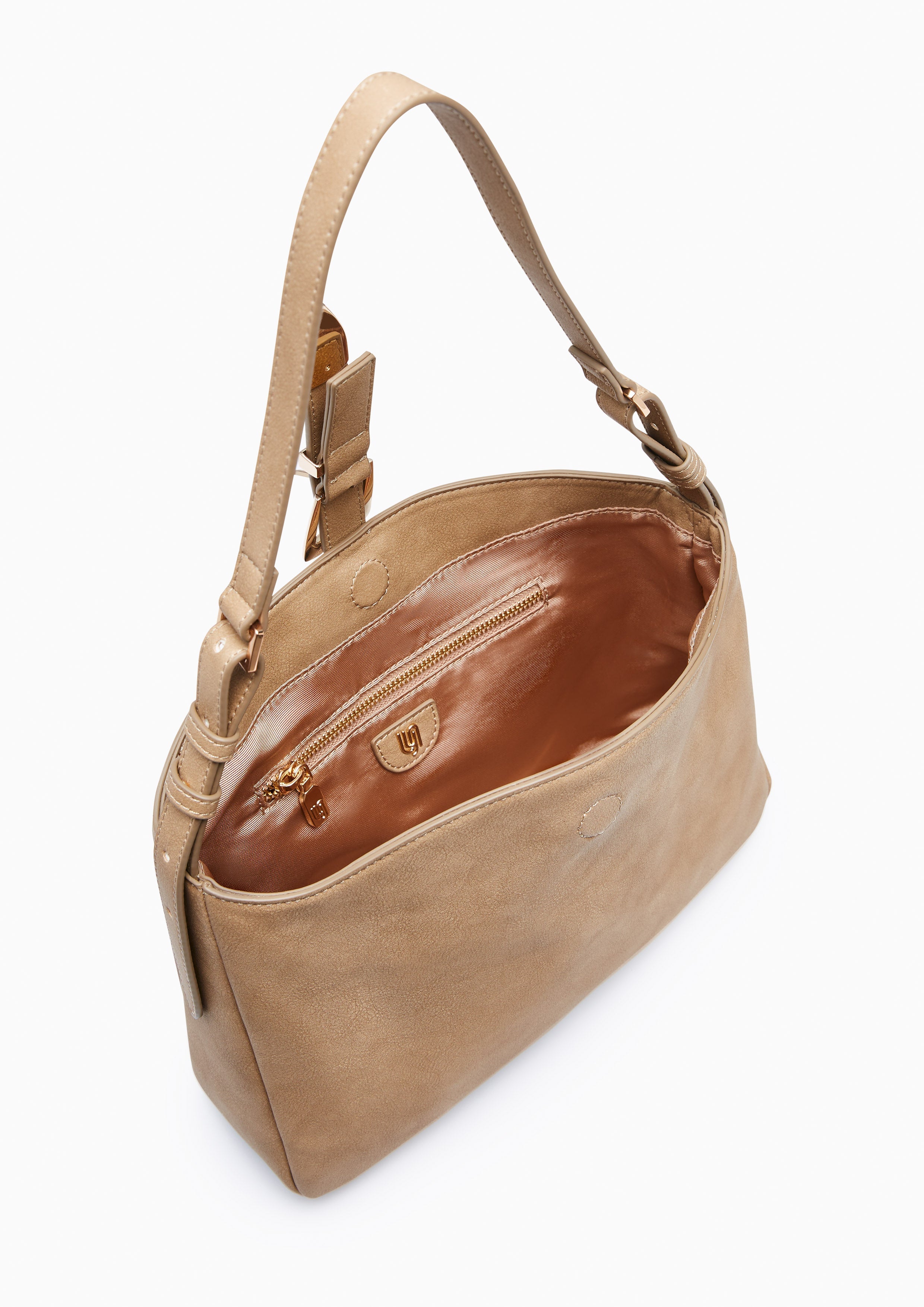 Luky Lu  M Shoulder Bag - Beige