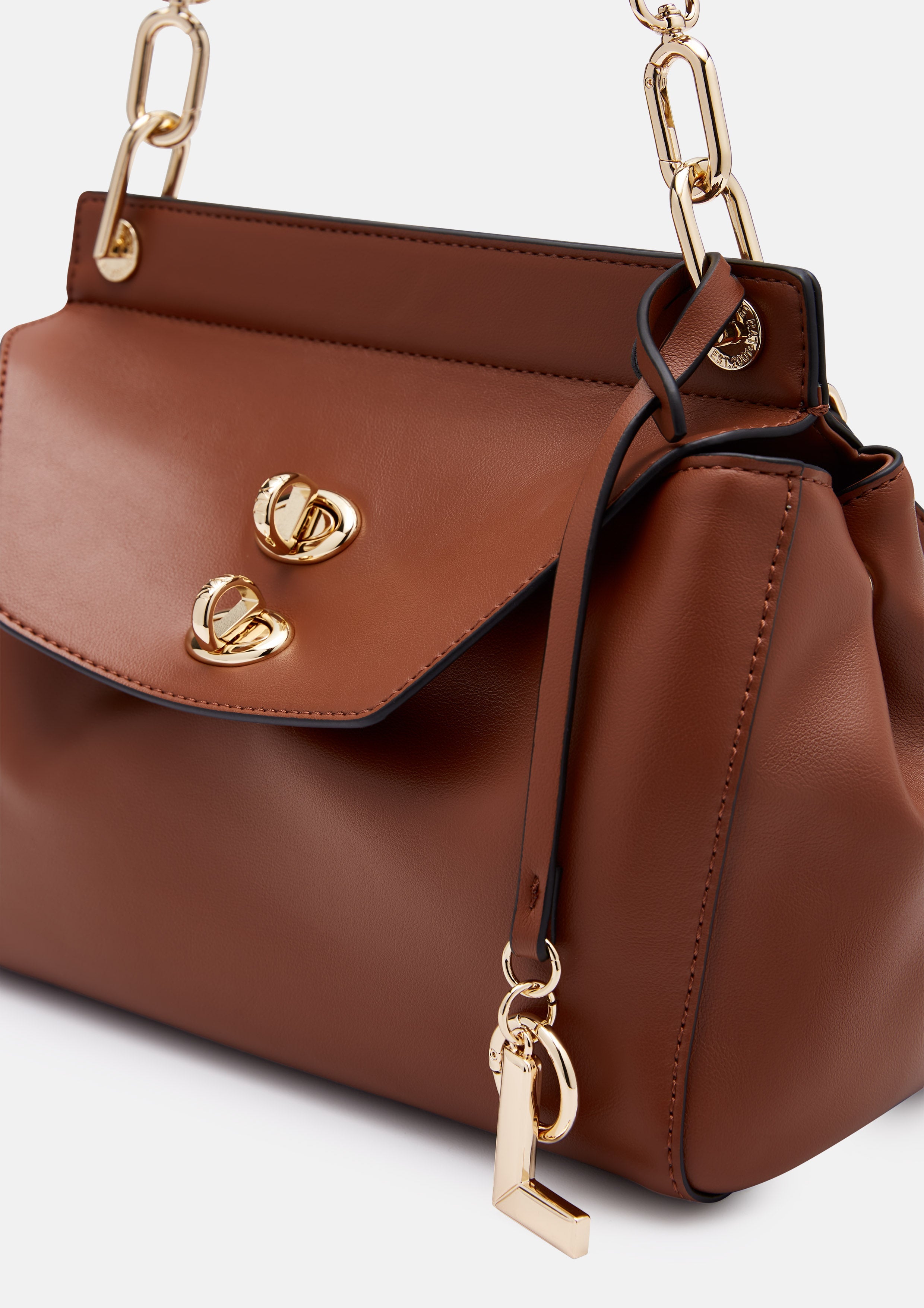 Jardin Top Handle S Handbag - Brown
