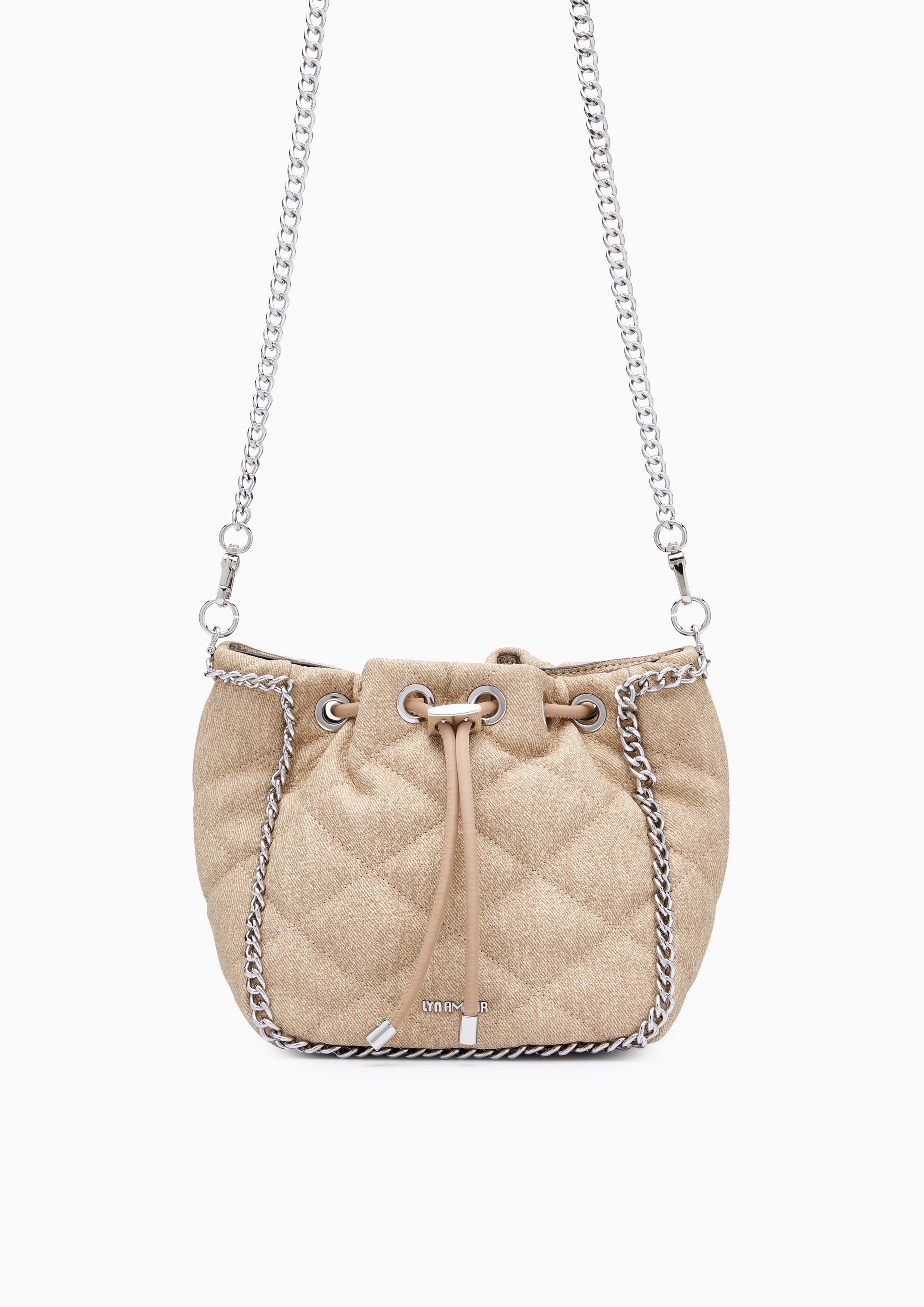 Alita Bucket Bag - Biege Variation 2
