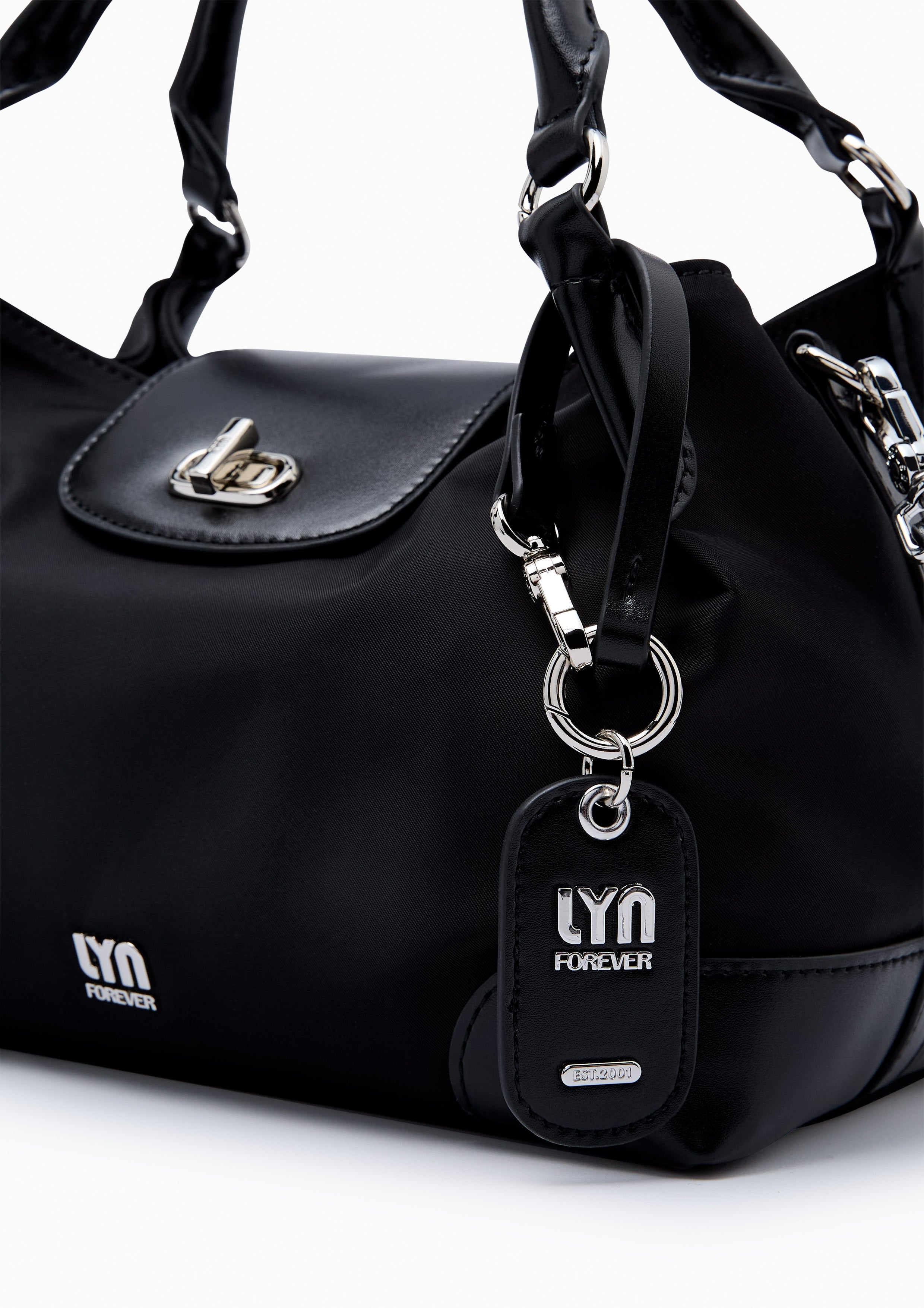 Jenna S Crossbody Bag - Black