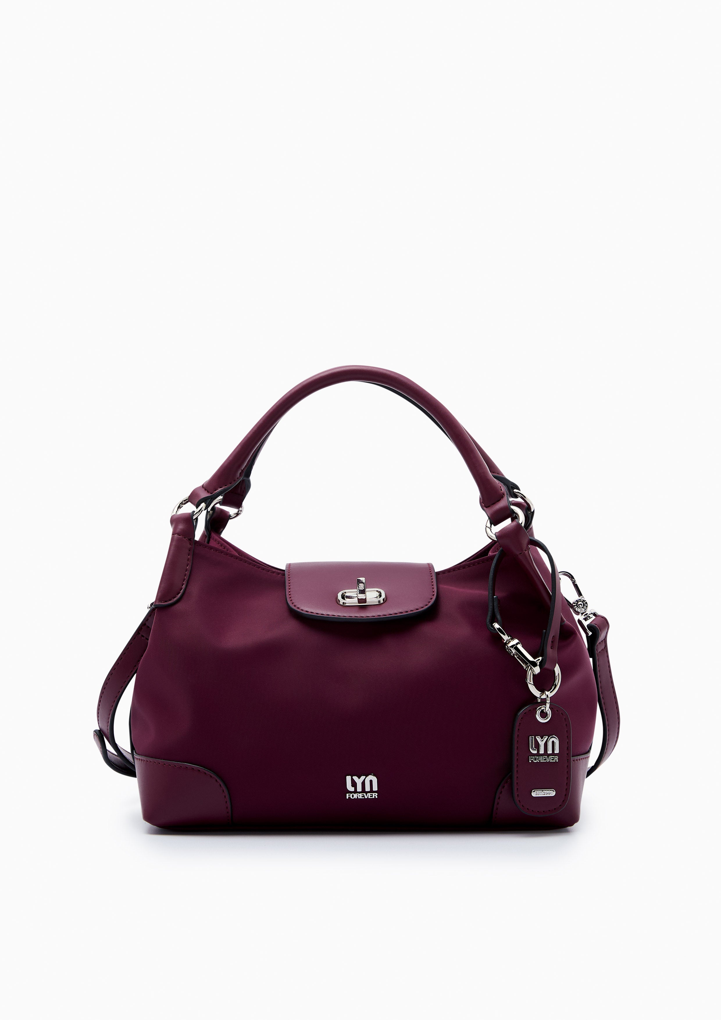Jenna S Crossbody Bag - Dark Red