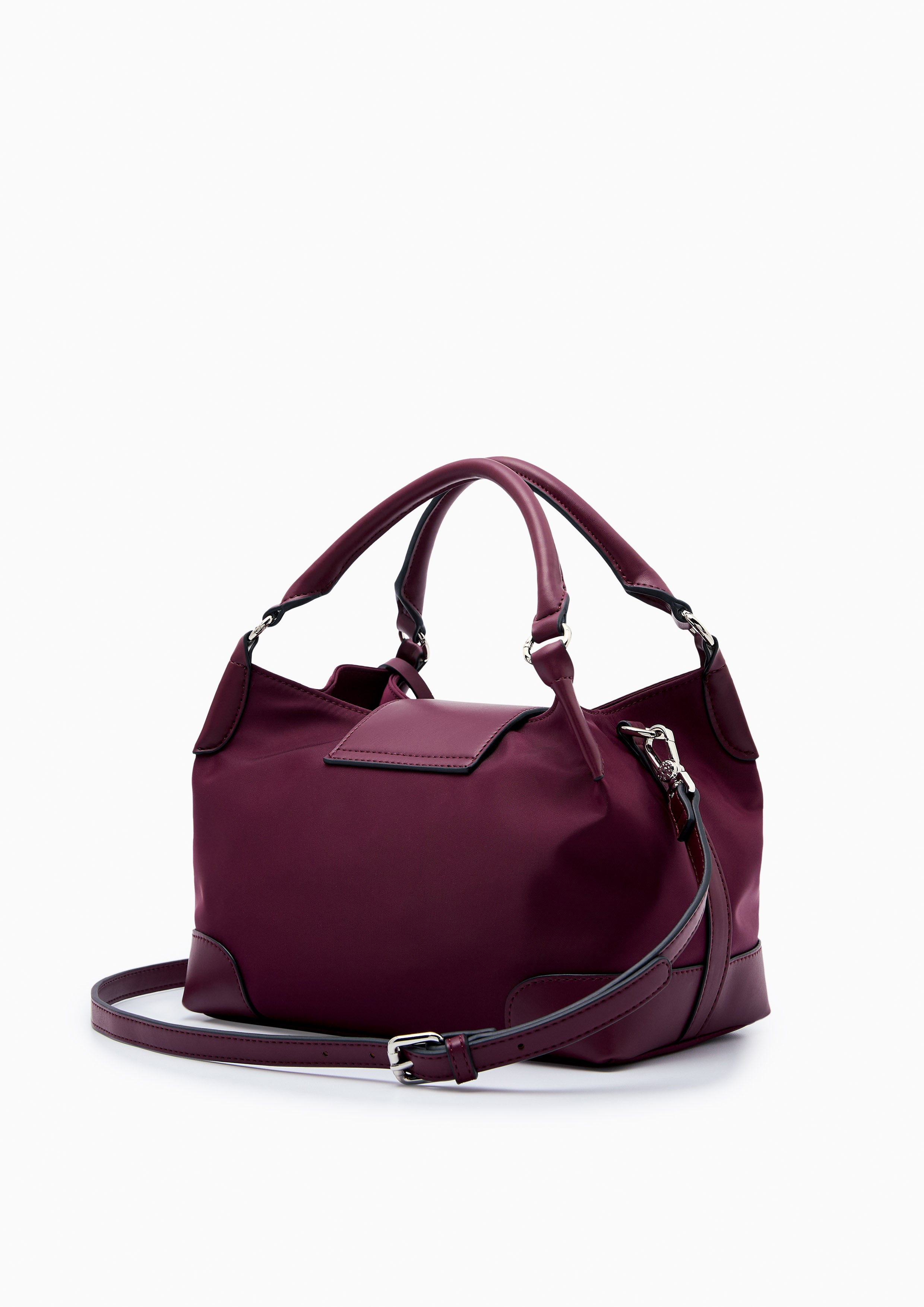 Jenna S Crossbody Bag - Dark Red