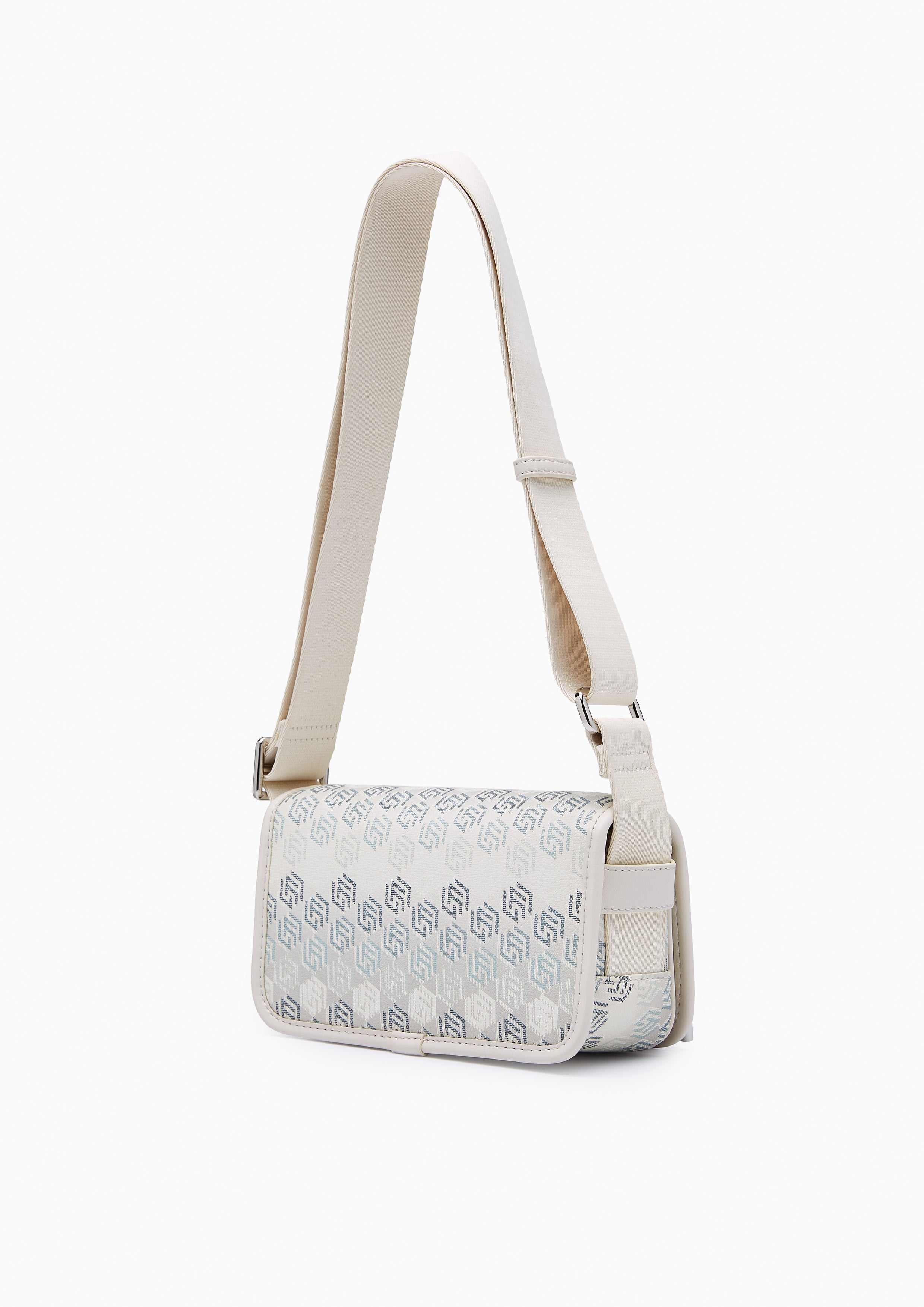 Jacob Infinite Crossbody Bag - Printed White