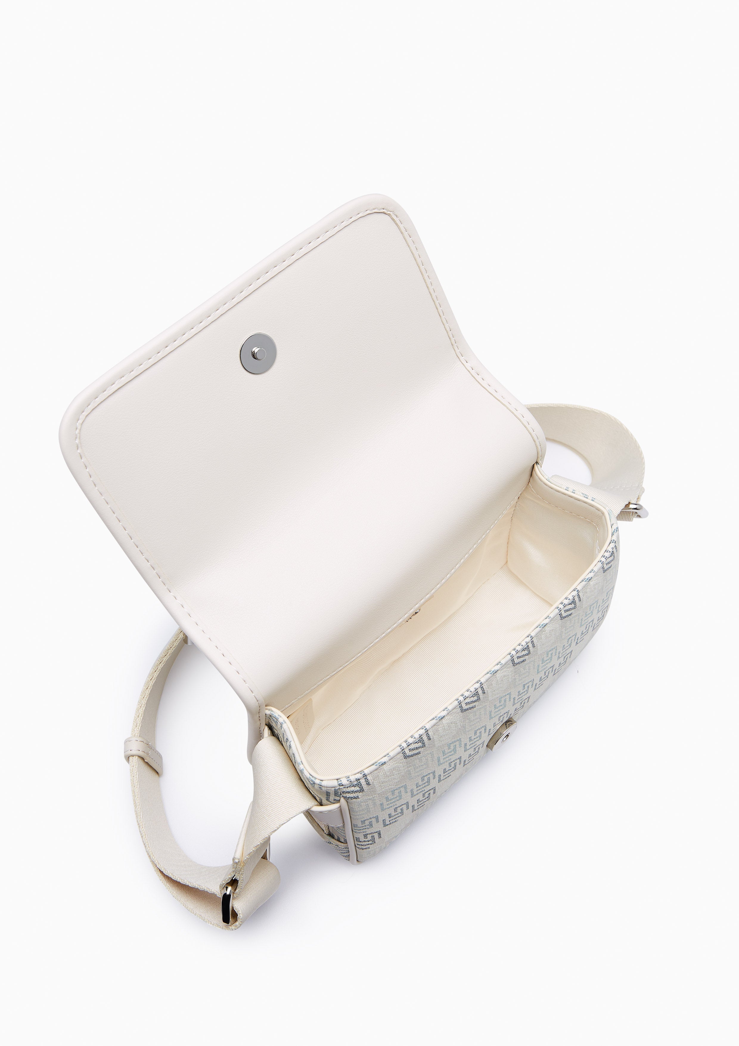 Jacob Infinite Crossbody Bag - Printed White