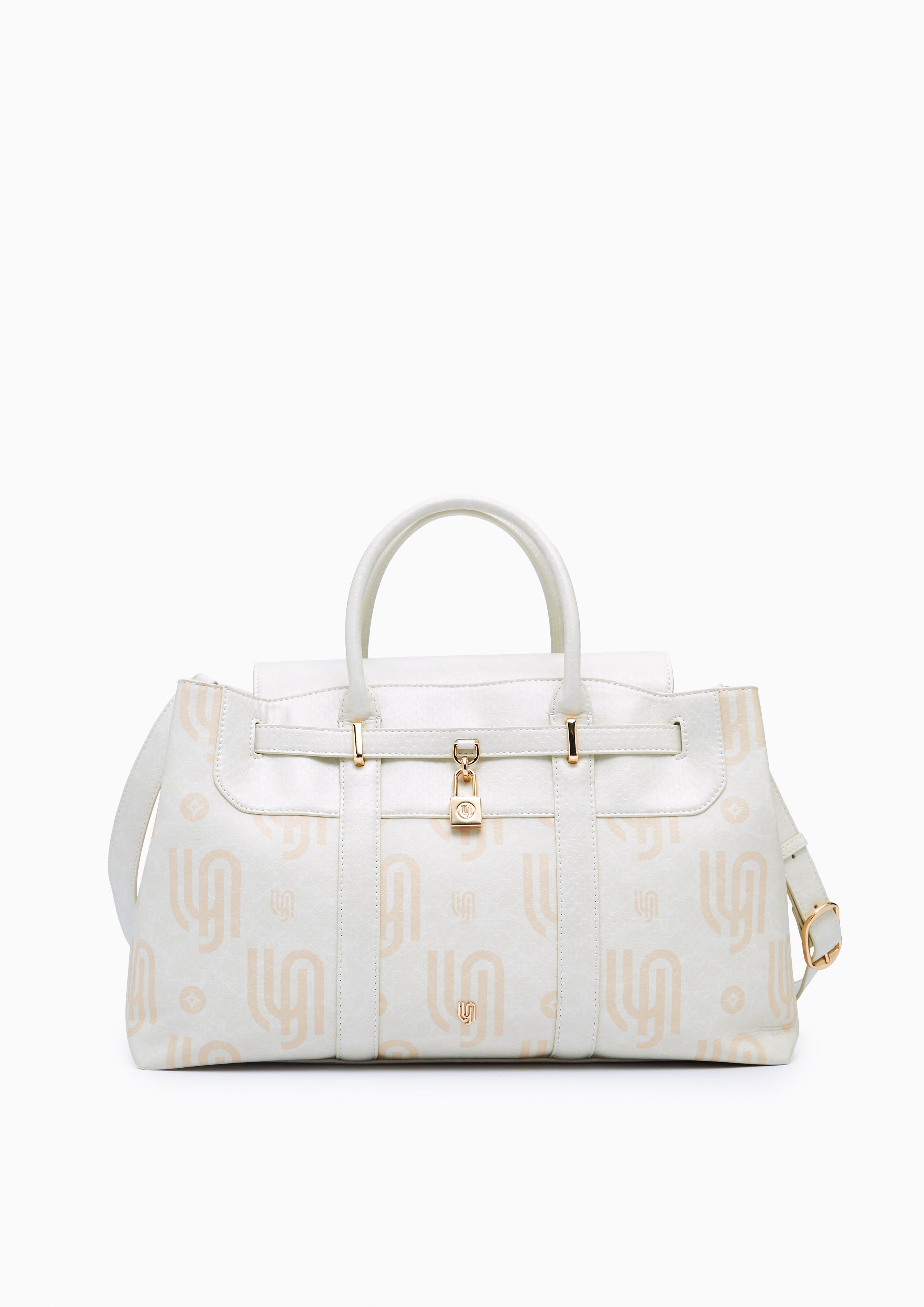 Britannia Infinite  Shoulder Bag - Printed Ivory