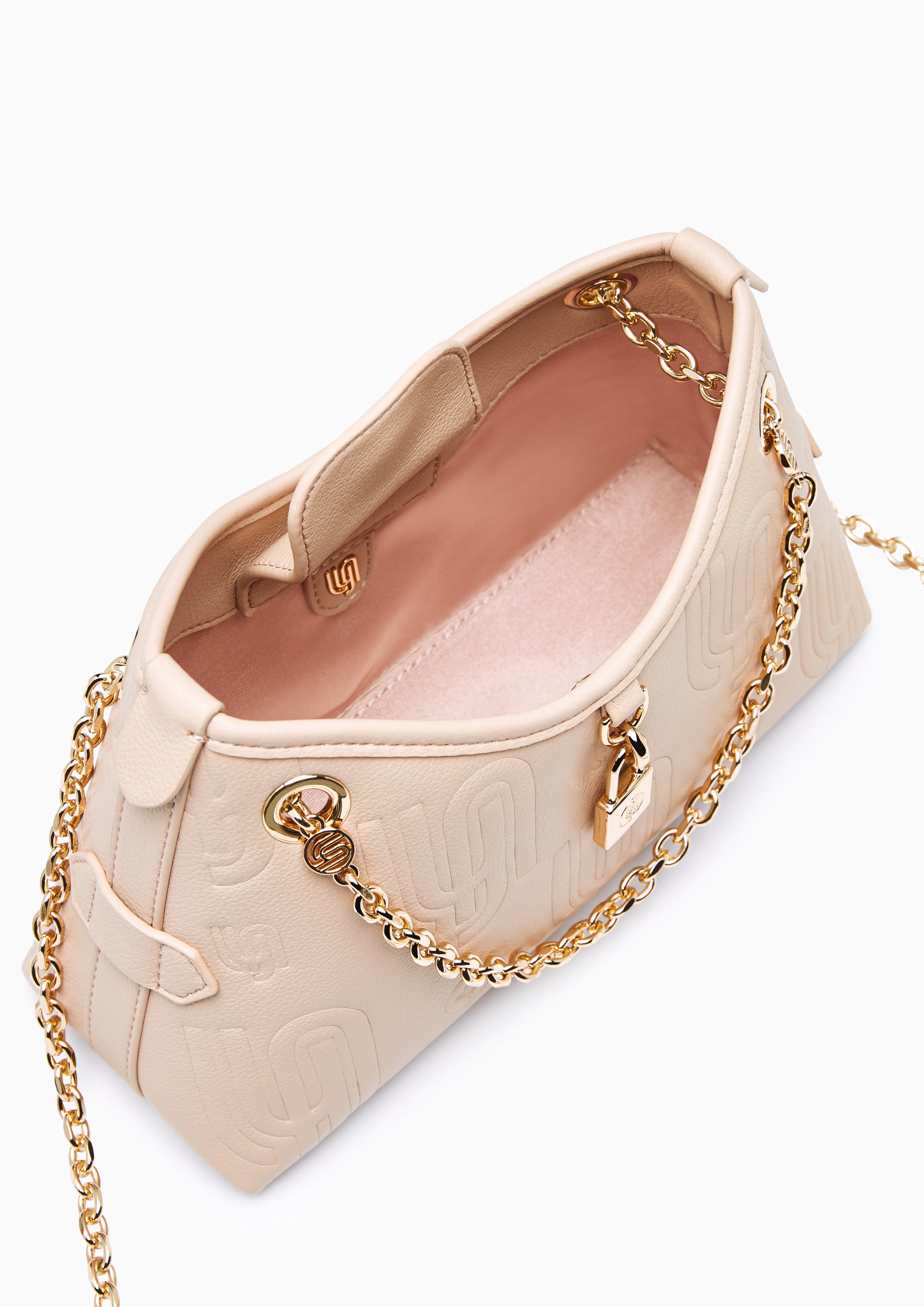 Britannia Infinite Top Handle Handbag - Nude