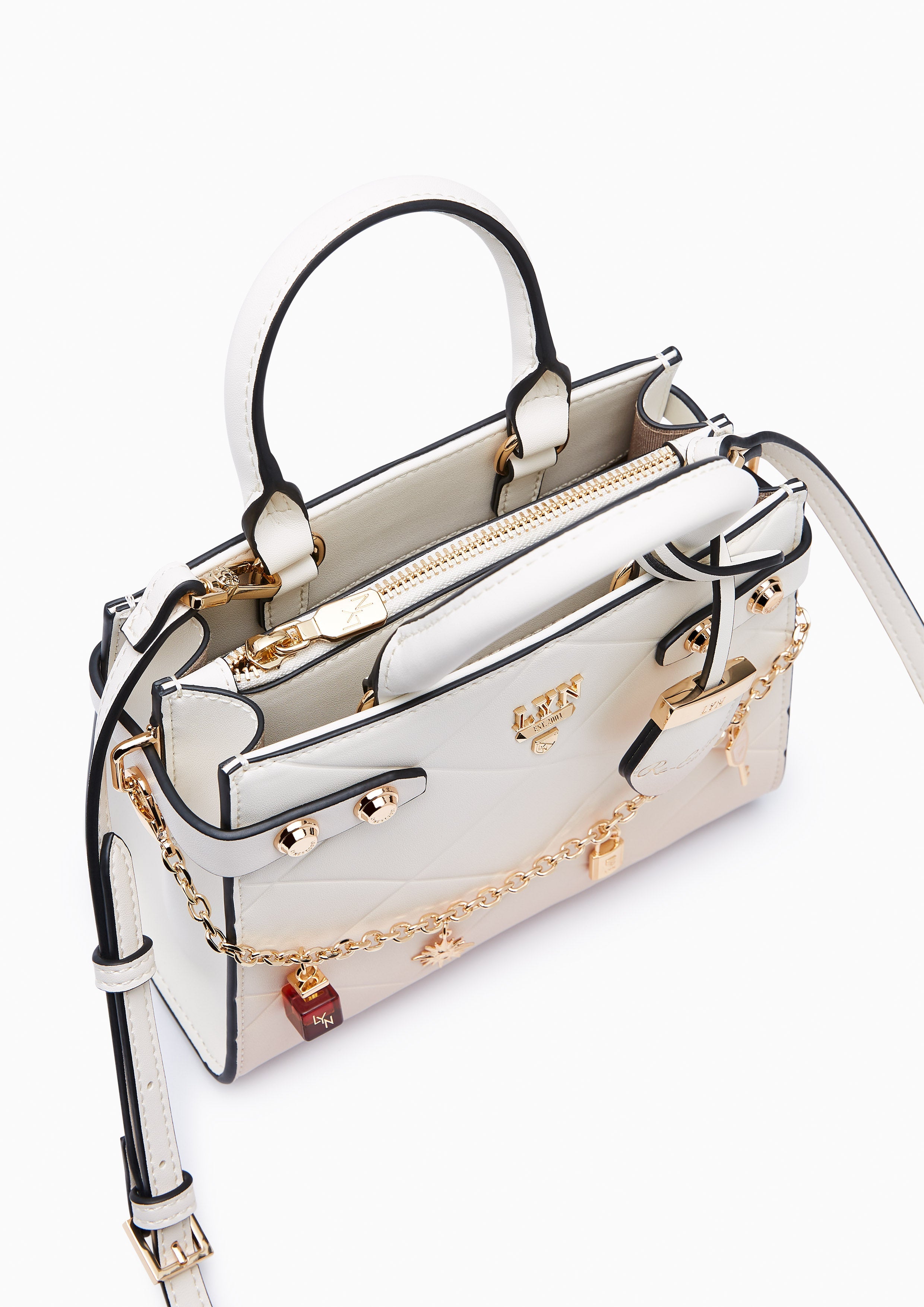 Perfume Fineness S Tote Bag - Light Beige
