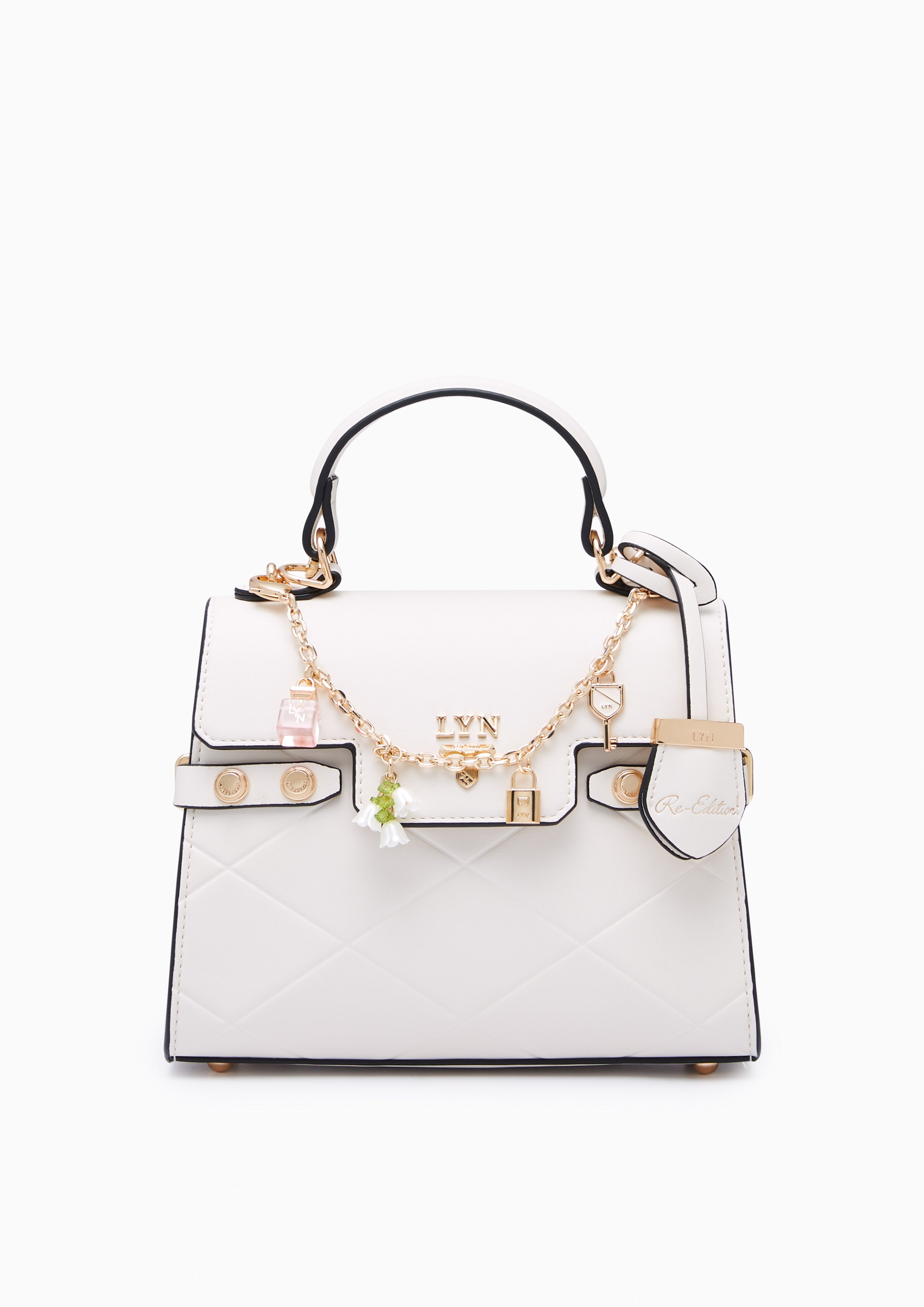 Perfume Fineness Top S Handbag - Ivory