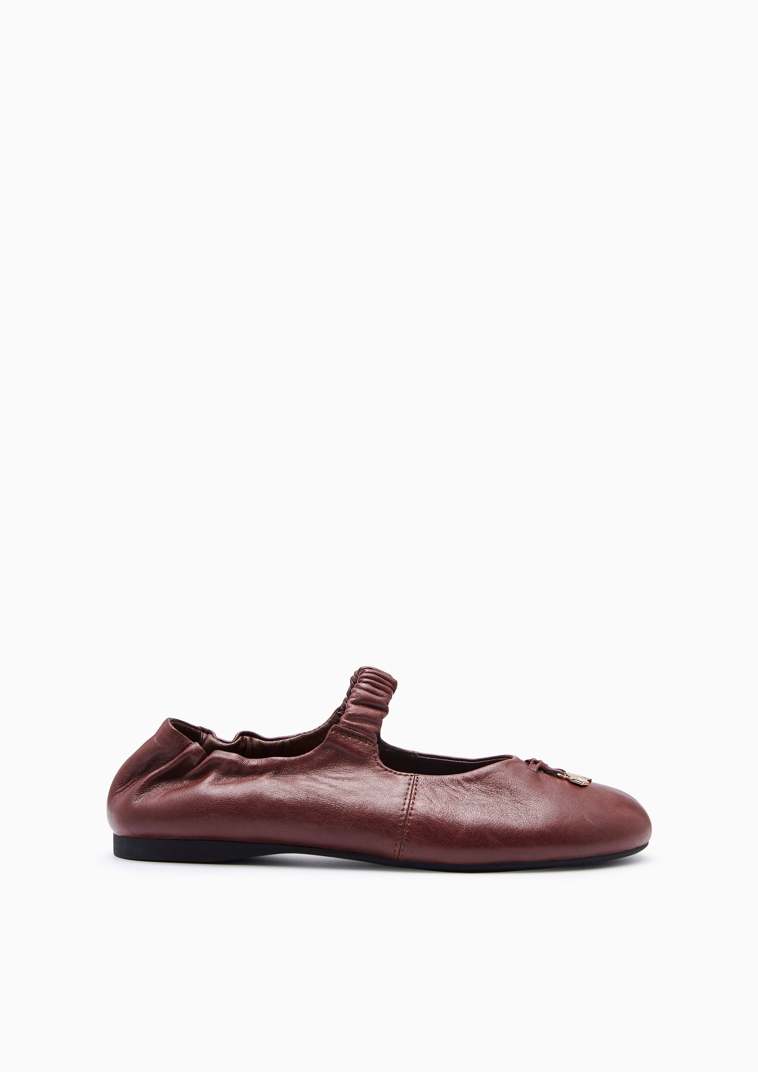 Mocha Infinite Flats And Sandals - Dark Red
