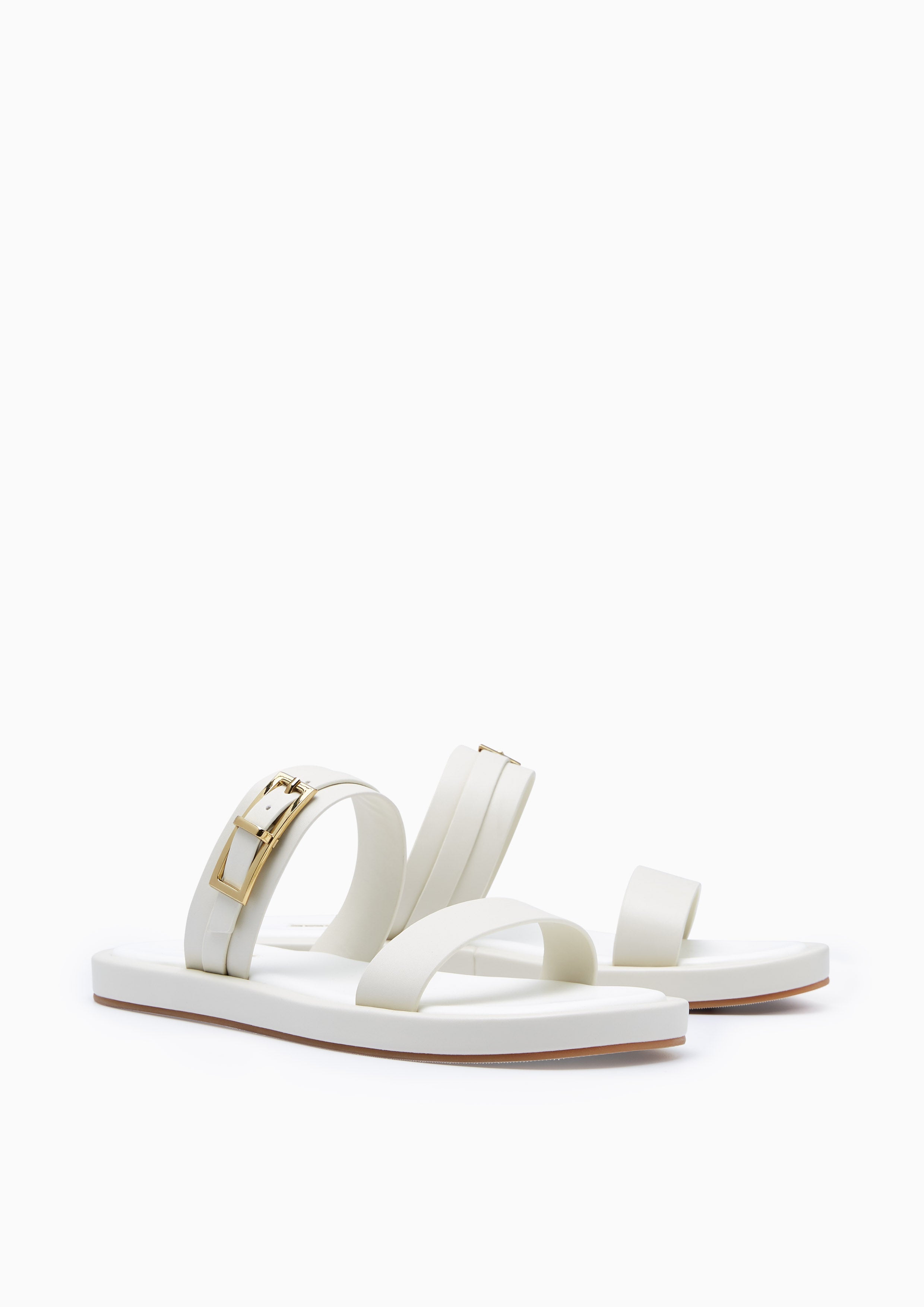 Hailey Flats And Sandals - Ivory
