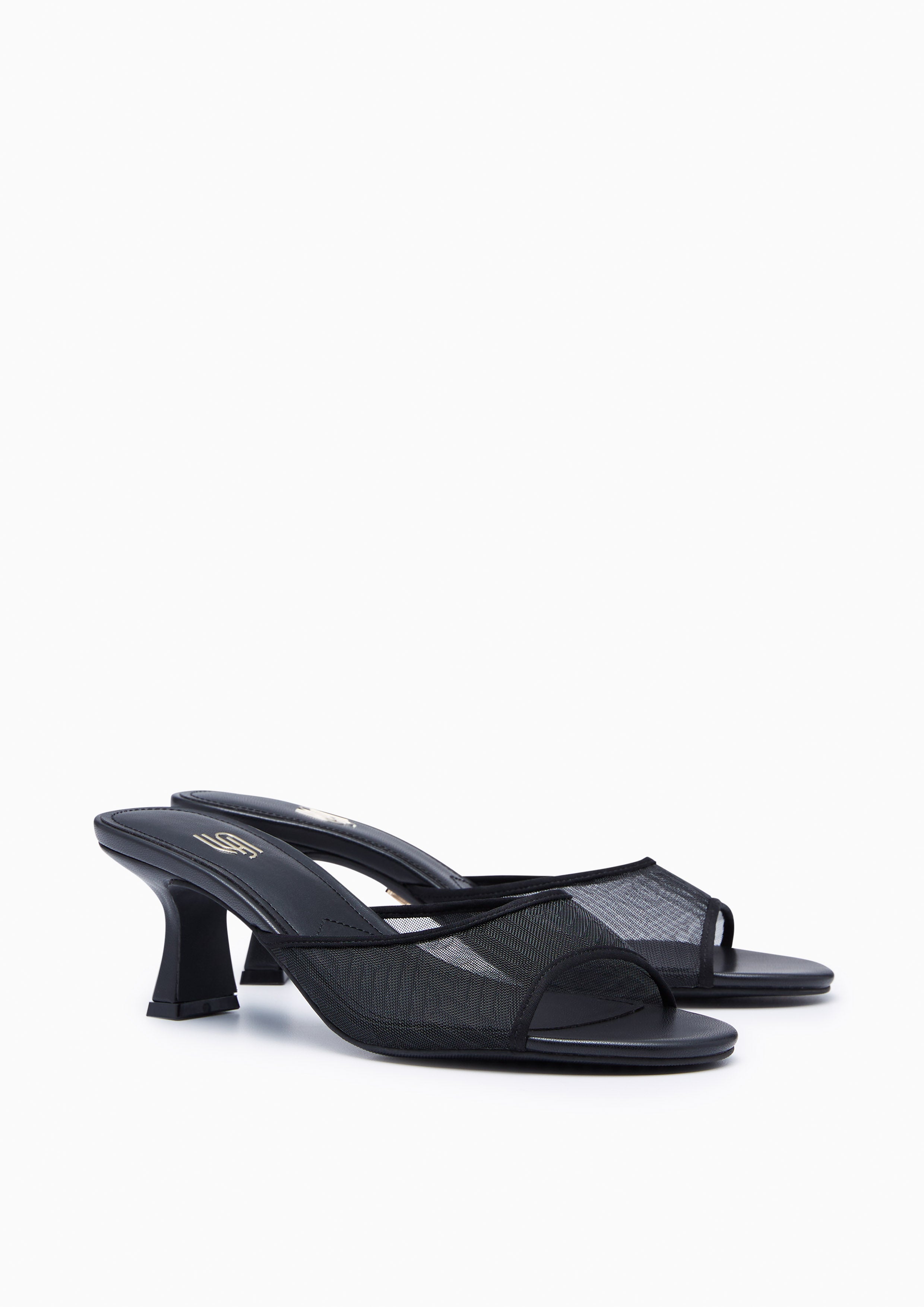 Lottie Infinite Flats And Sandals - Black