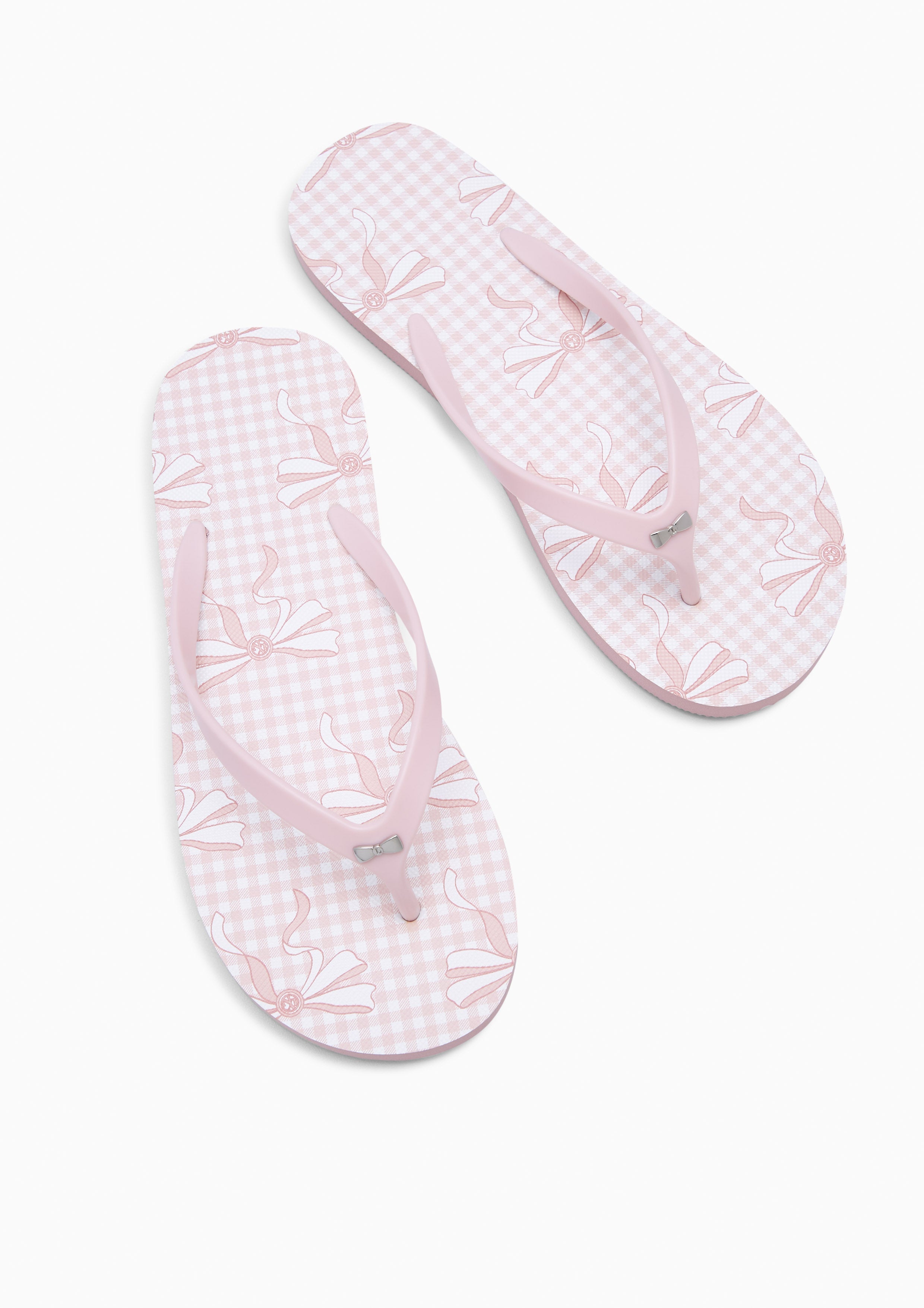 Summer Beach'26 Flats And Sandals - Printed Pink