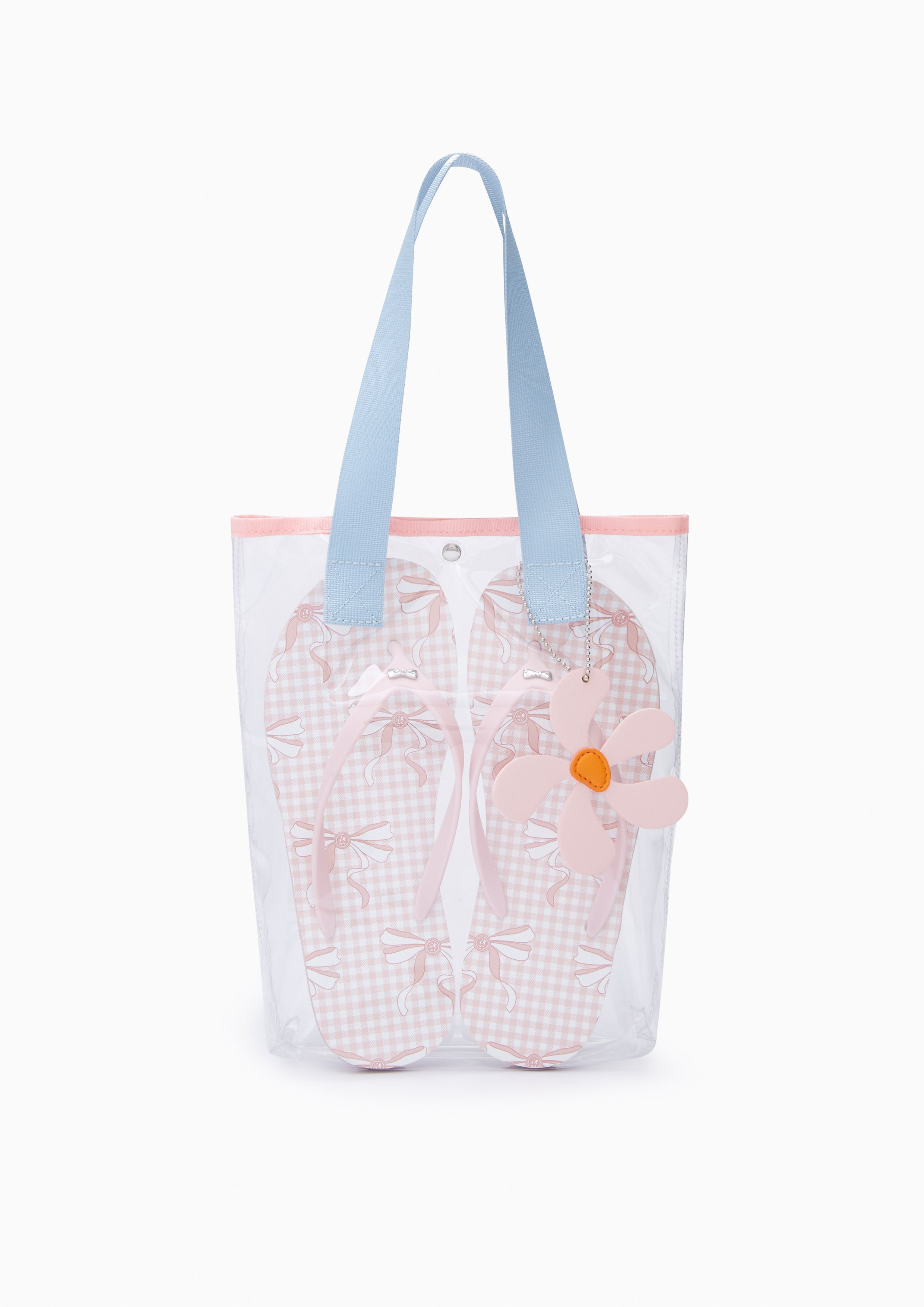 Summer Beach'26 Flats And Sandals - Printed Pink