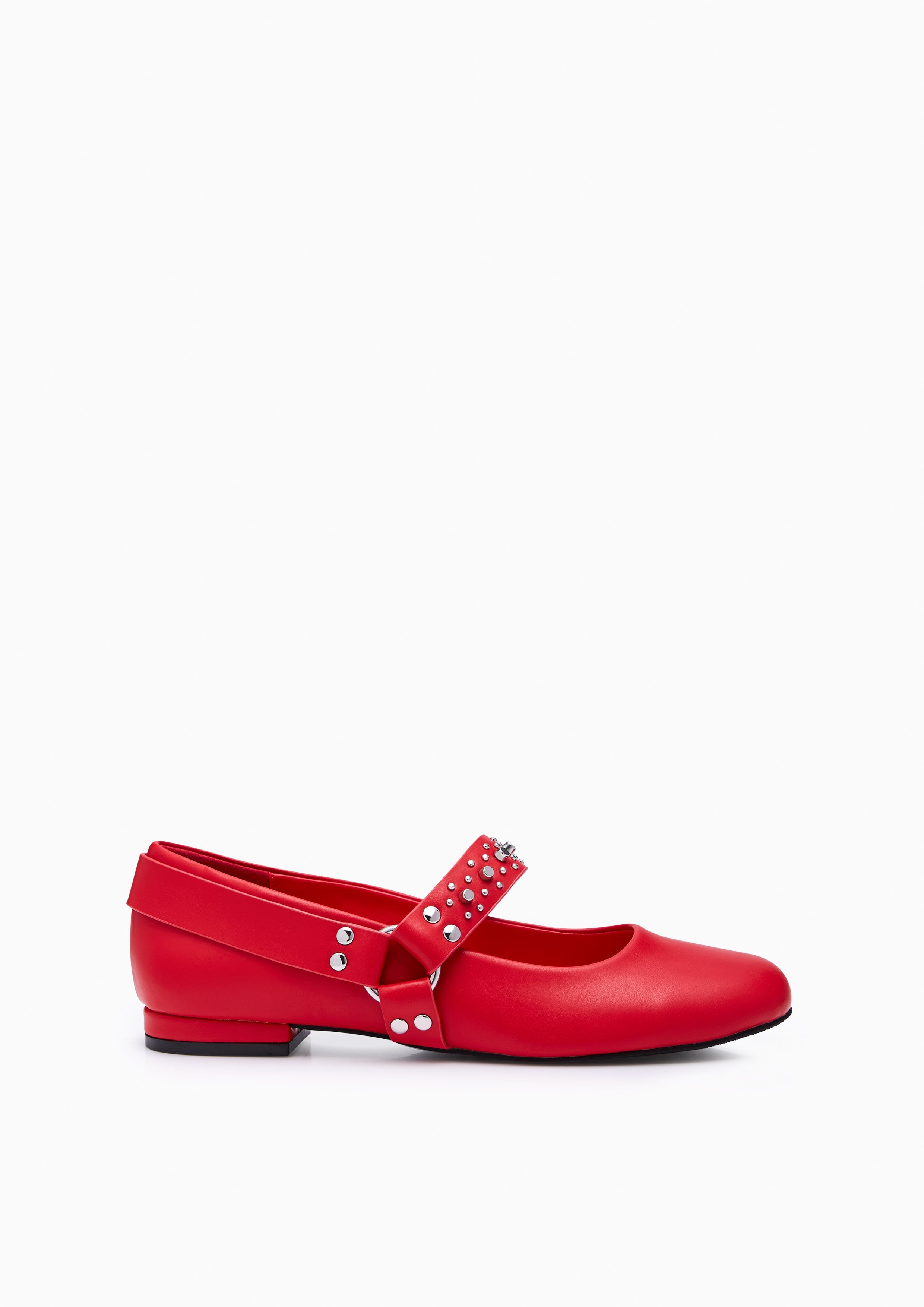 Kyla Flats And Sandals - Red